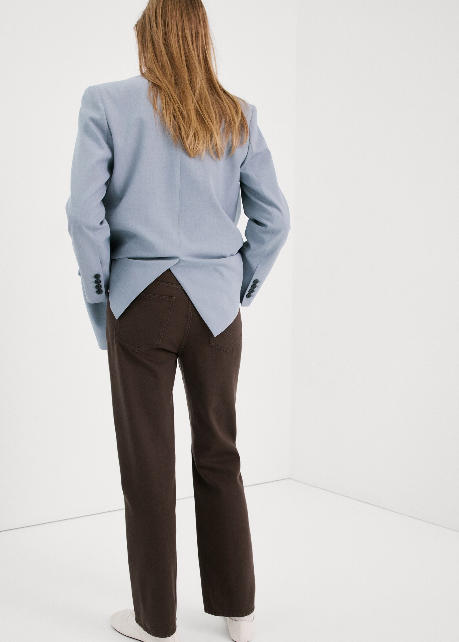 Matilda medium-rise straight-fit jeans - Reverse of the article