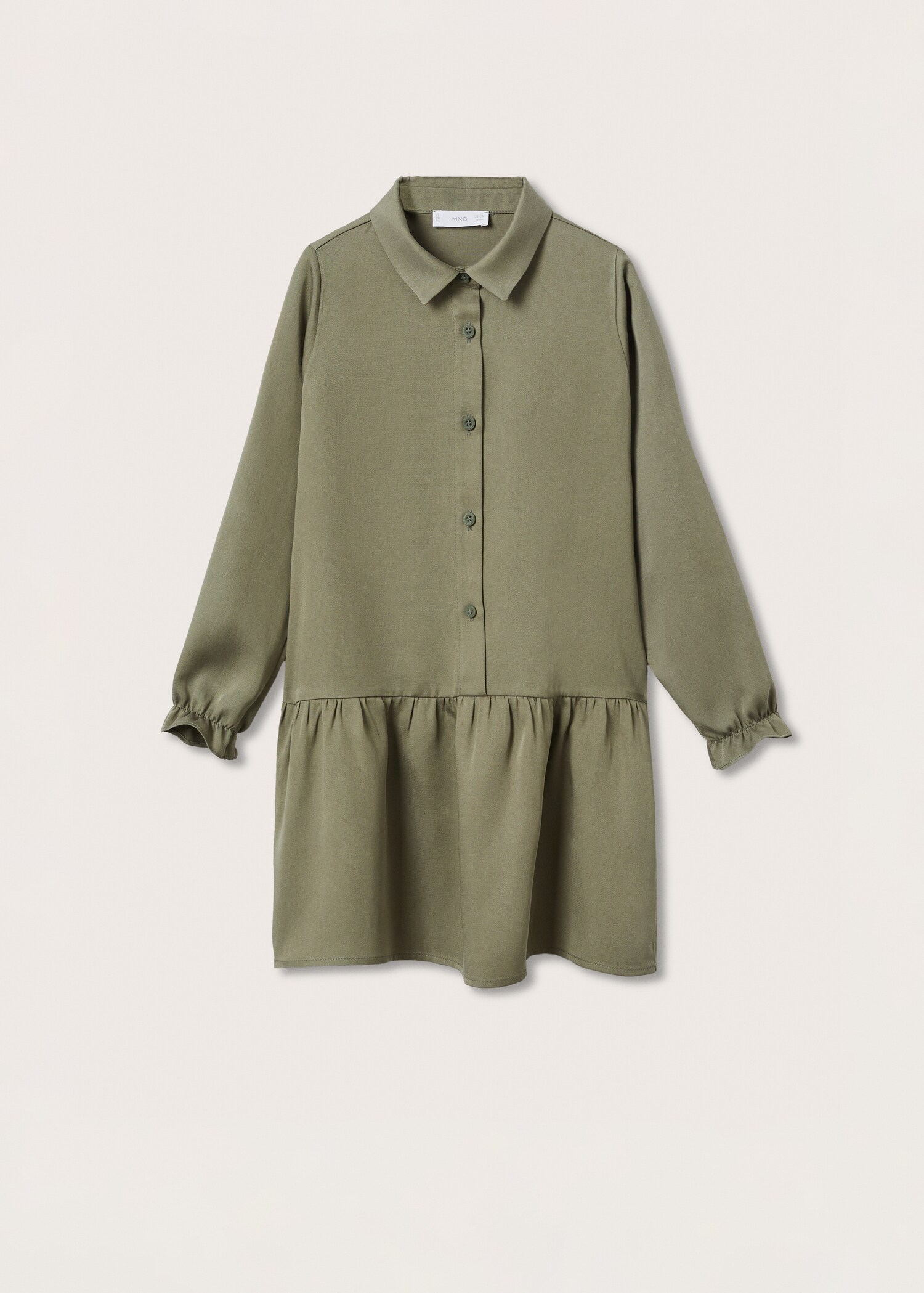 Lyocell shirt dress - Article without model