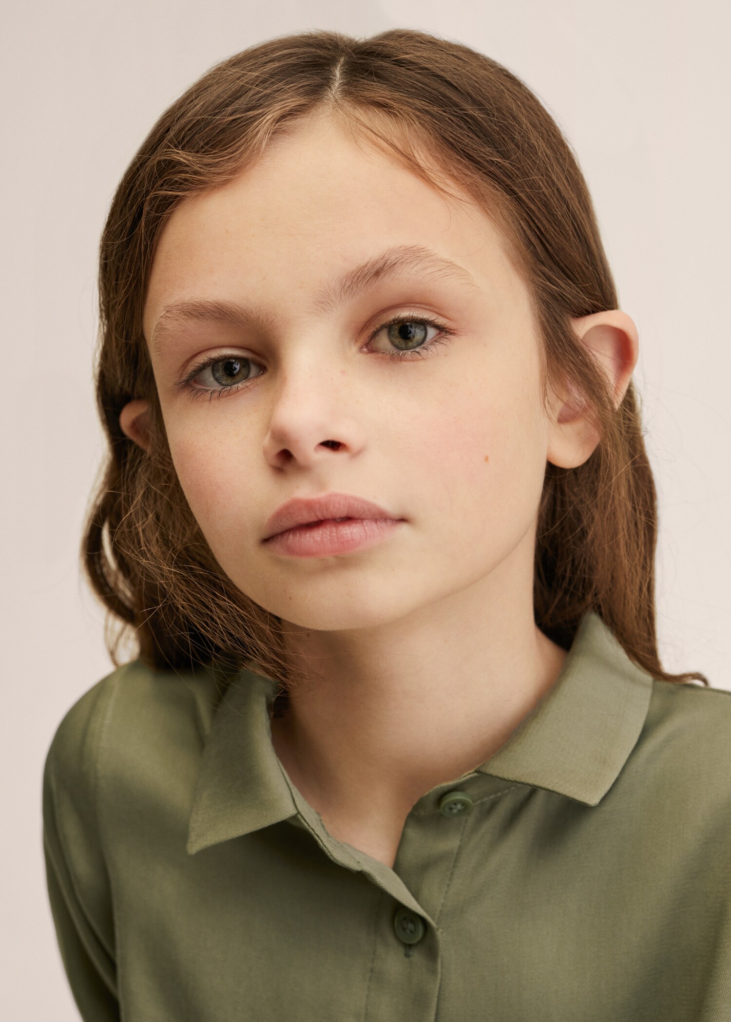 Lyocell shirt dress - Details of the article 2