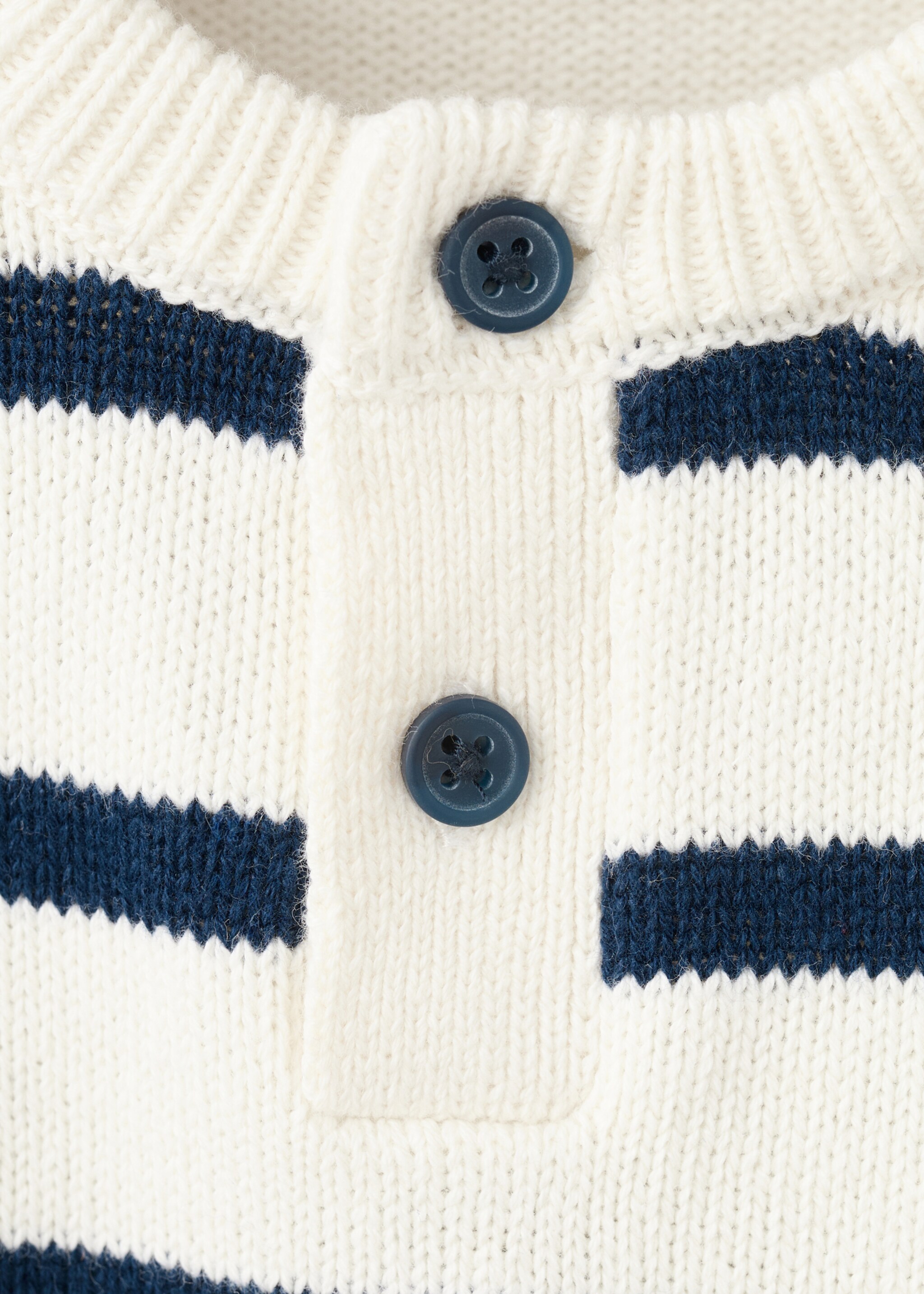 Jersey punto rayas - Detalle del artículo 8, Blanco roto. Ref: 27095149-00.