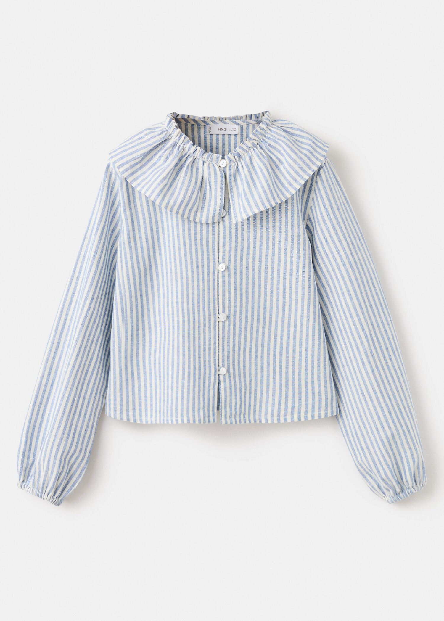 Camisa cuello babydoll - Artículo sin modelo