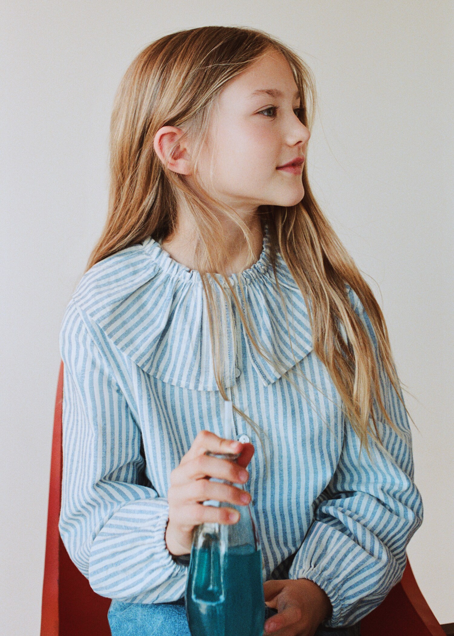 Babydoll stripe shirt - Details of the article 5