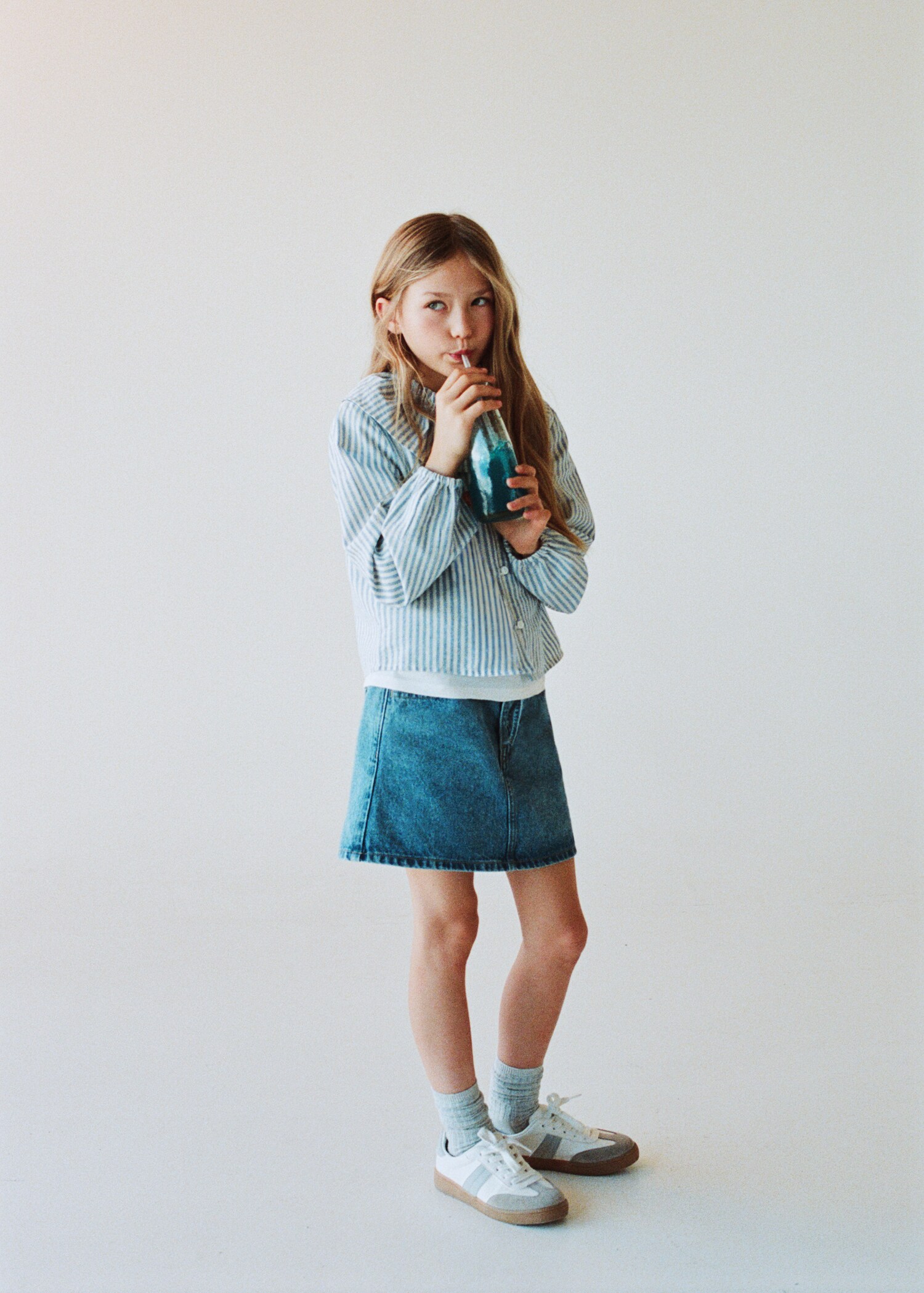 Babydoll stripe shirt - Details of the article 6