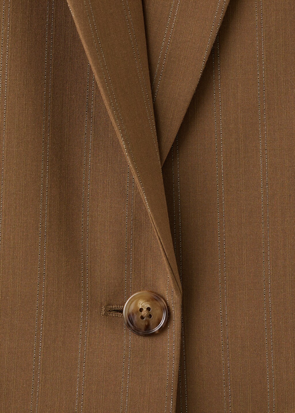 Pinstripe suit blazer - image 5