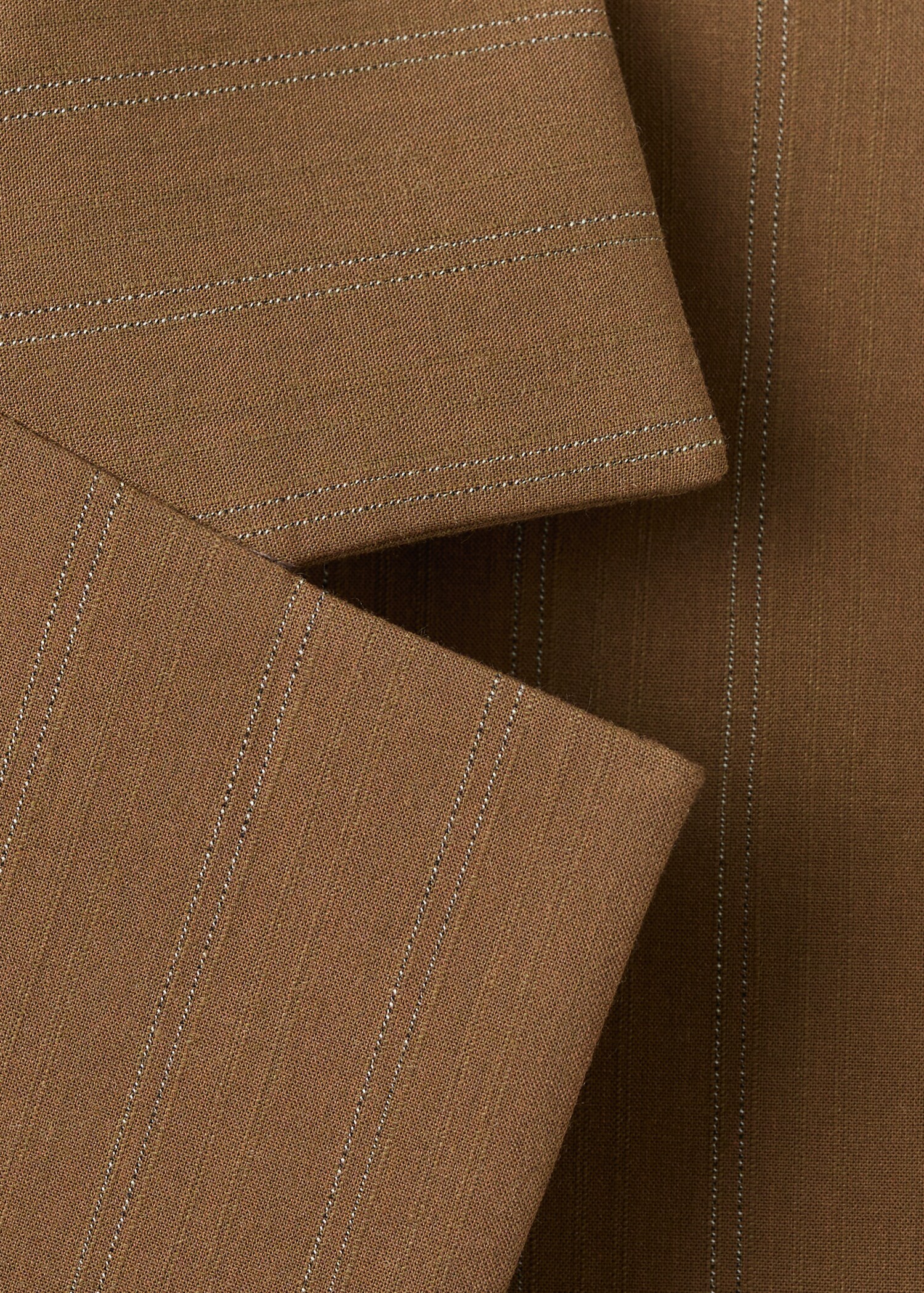 Костюмный пиджак в узкую полоску - Деталь изделия 8