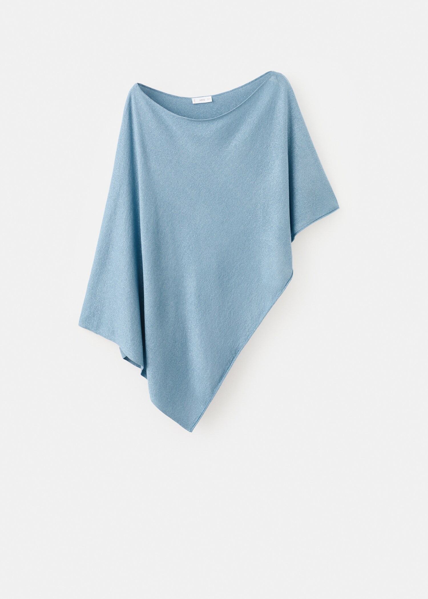 Asymmetrisches Strick-Cape - Artikel ohne Model