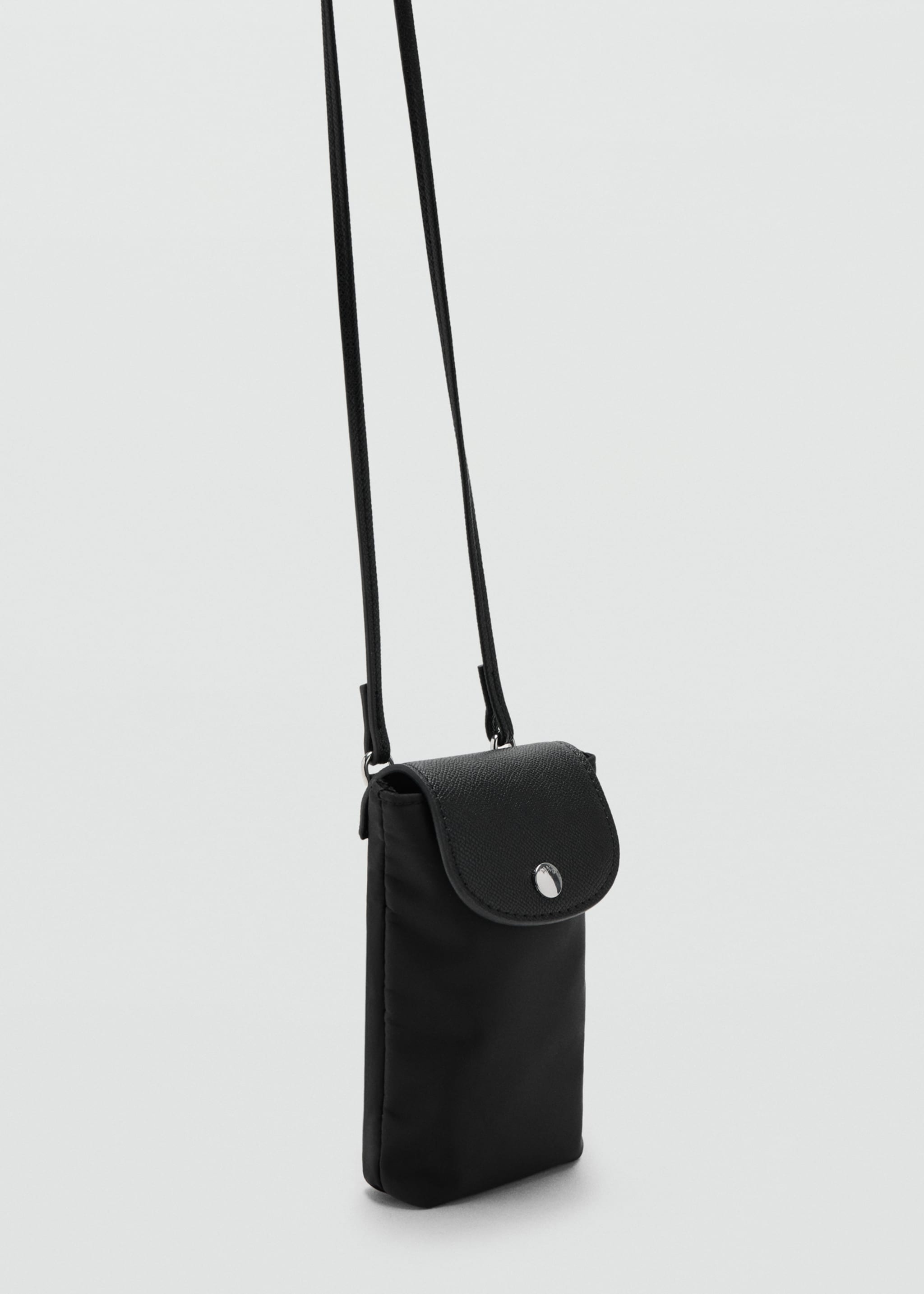 غطاء موبايل نايلون - رؤية وسط, أسود. Ref: 27095812-00.