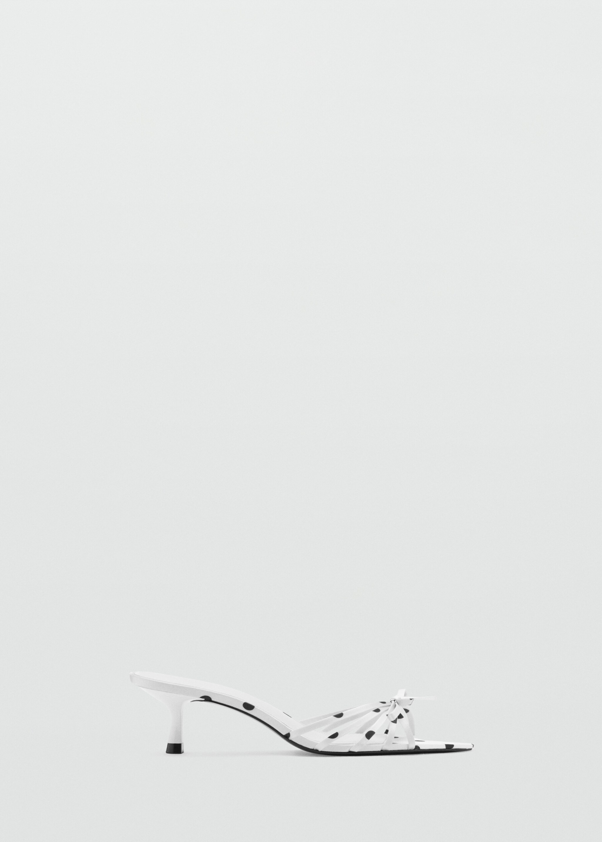Polka-dot strap sandals - Article without model, White. Ref: 27095813-00.