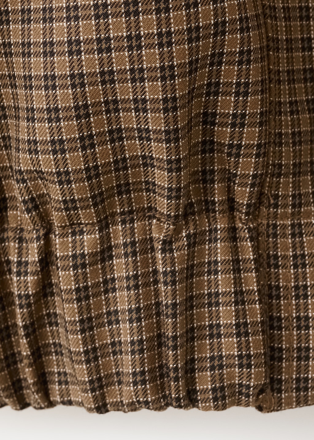 Houndstooth high-neck jacket - image 4