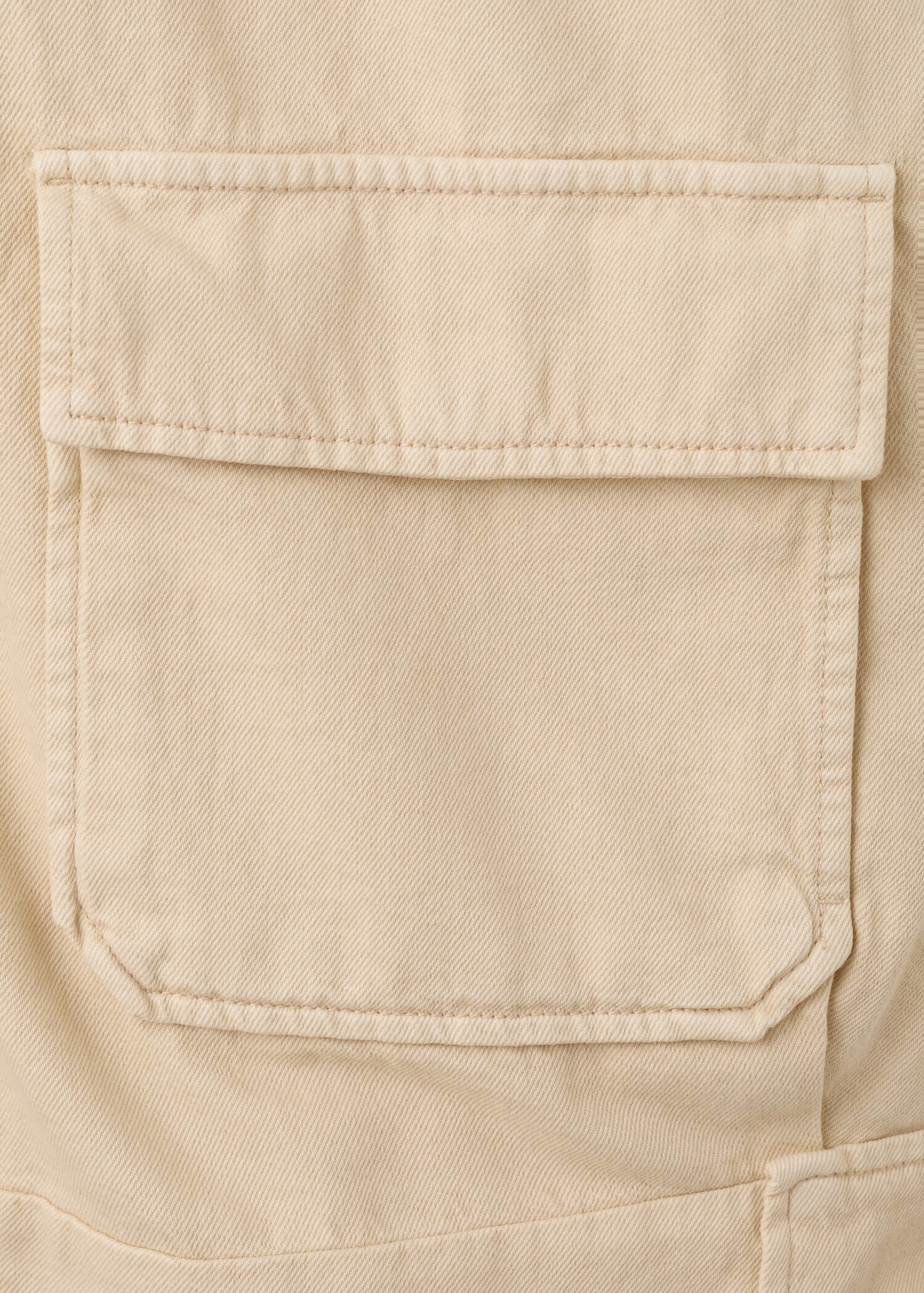 Parka jean oversize avec poches - Détail de l'article 0