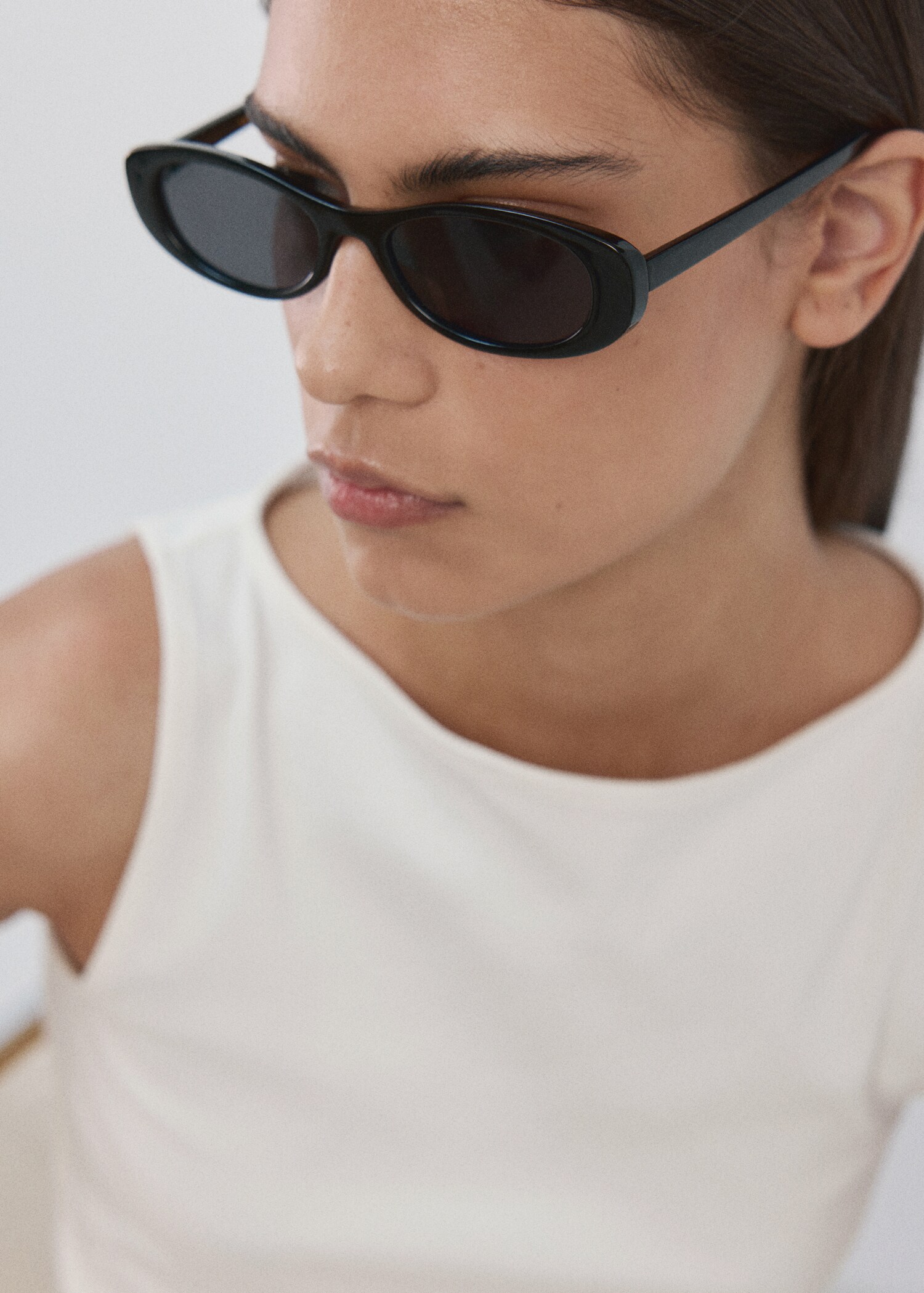 Приталенный топ из хлопка - Деталь изделия 1