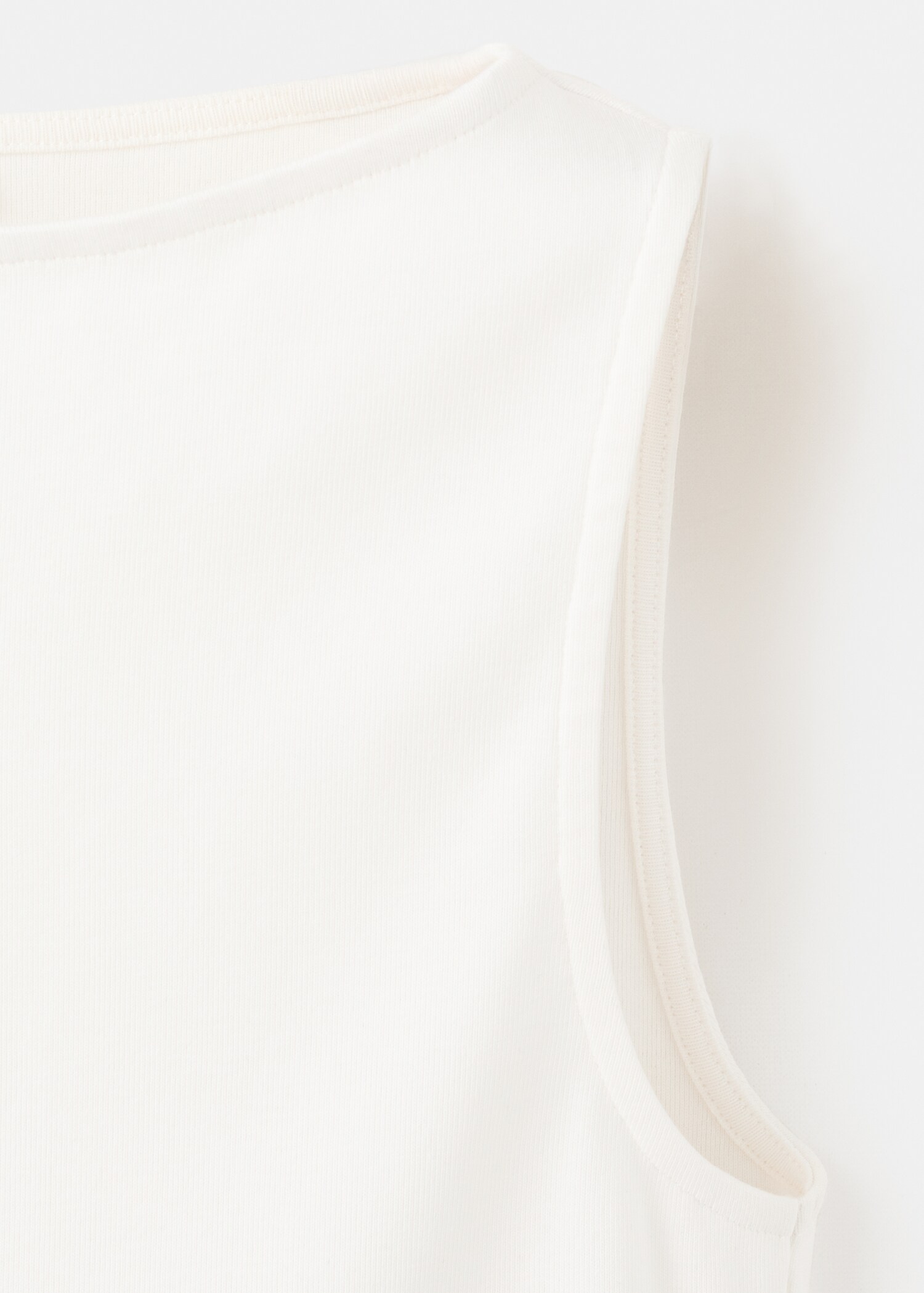 Приталенный топ из хлопка - Деталь изделия 8