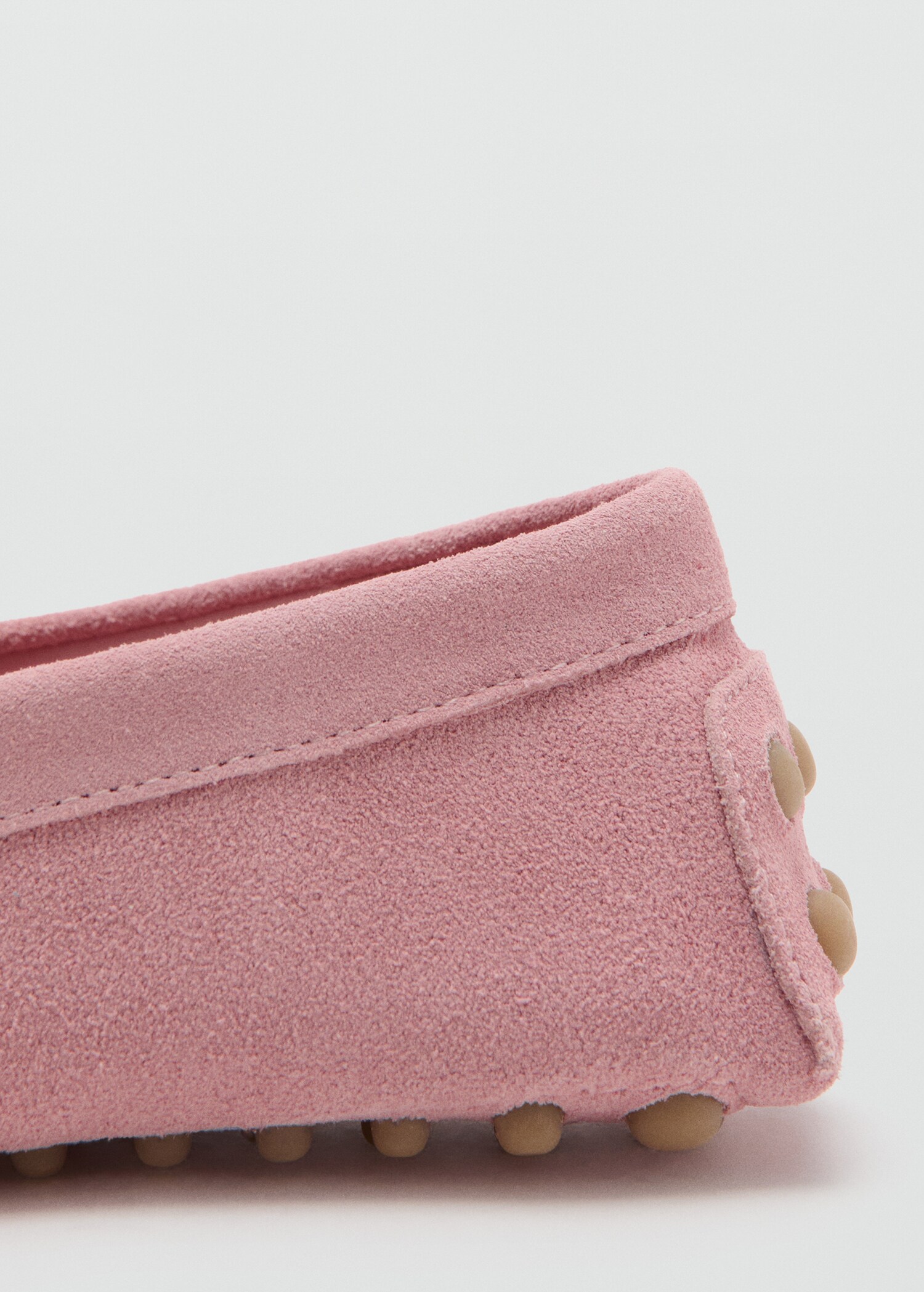 Mocassins croûte de cuir à fronces - Détail de l'article 1