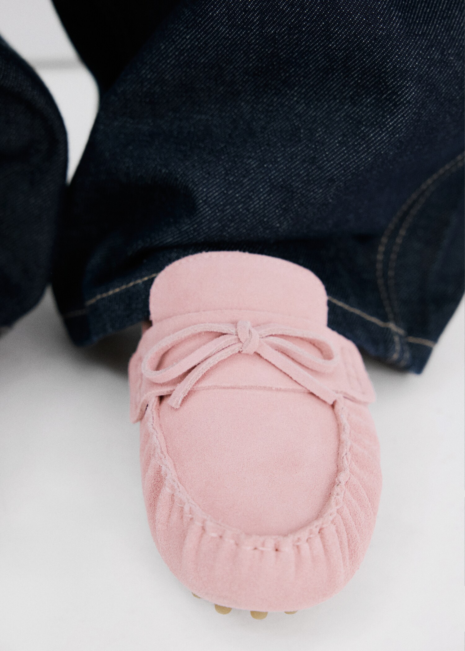 Mocassins croûte de cuir à fronces - Détail de l'article 9