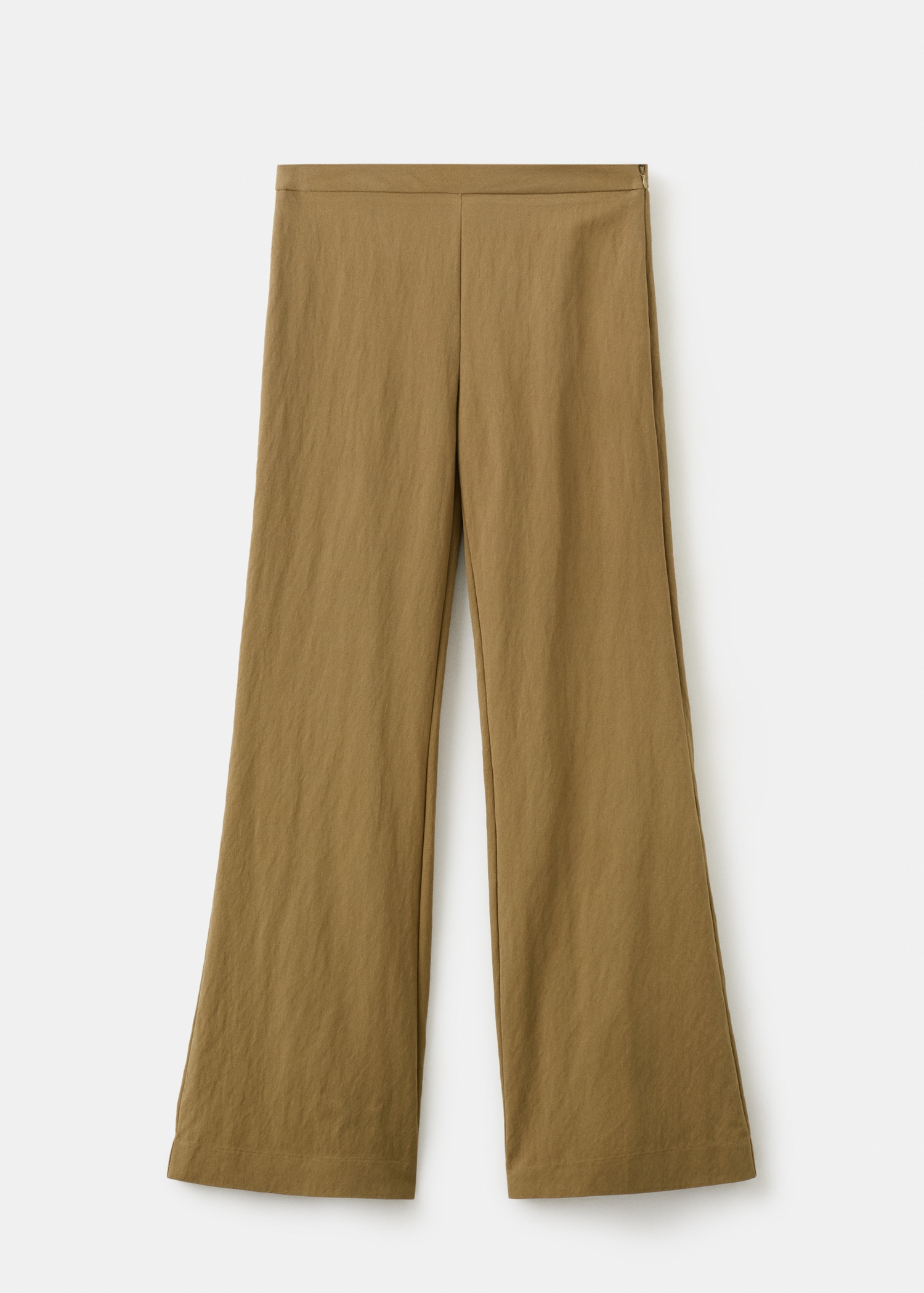 Straight mid-rise trousers - Article without model