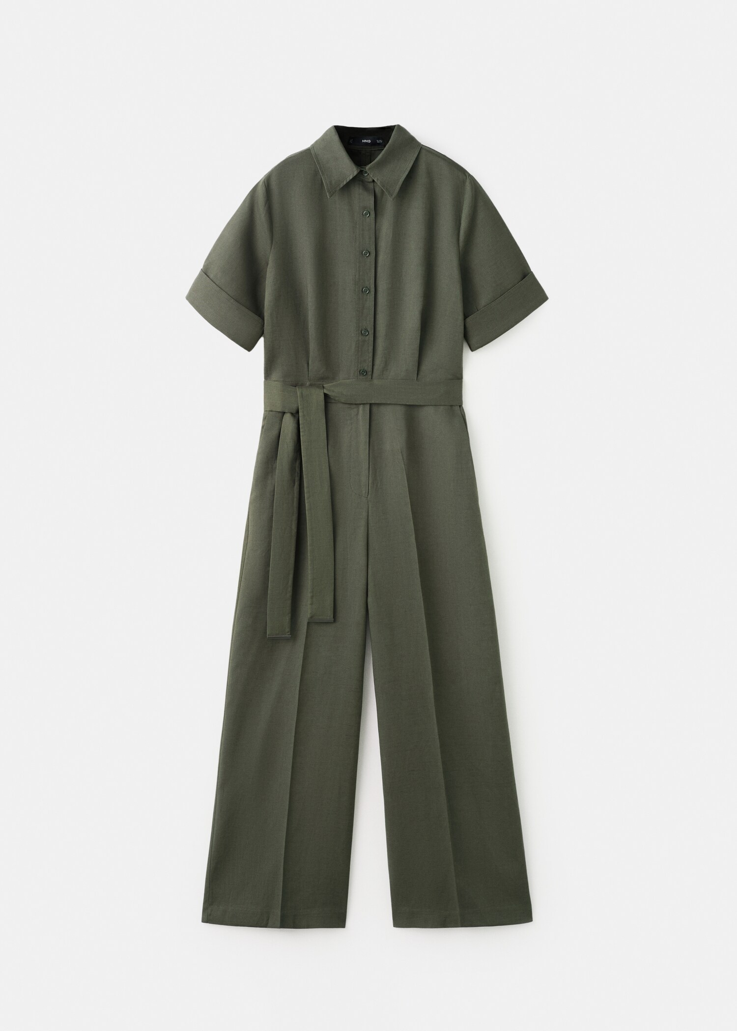 Lyocell shirt jumpsuit - Article without model