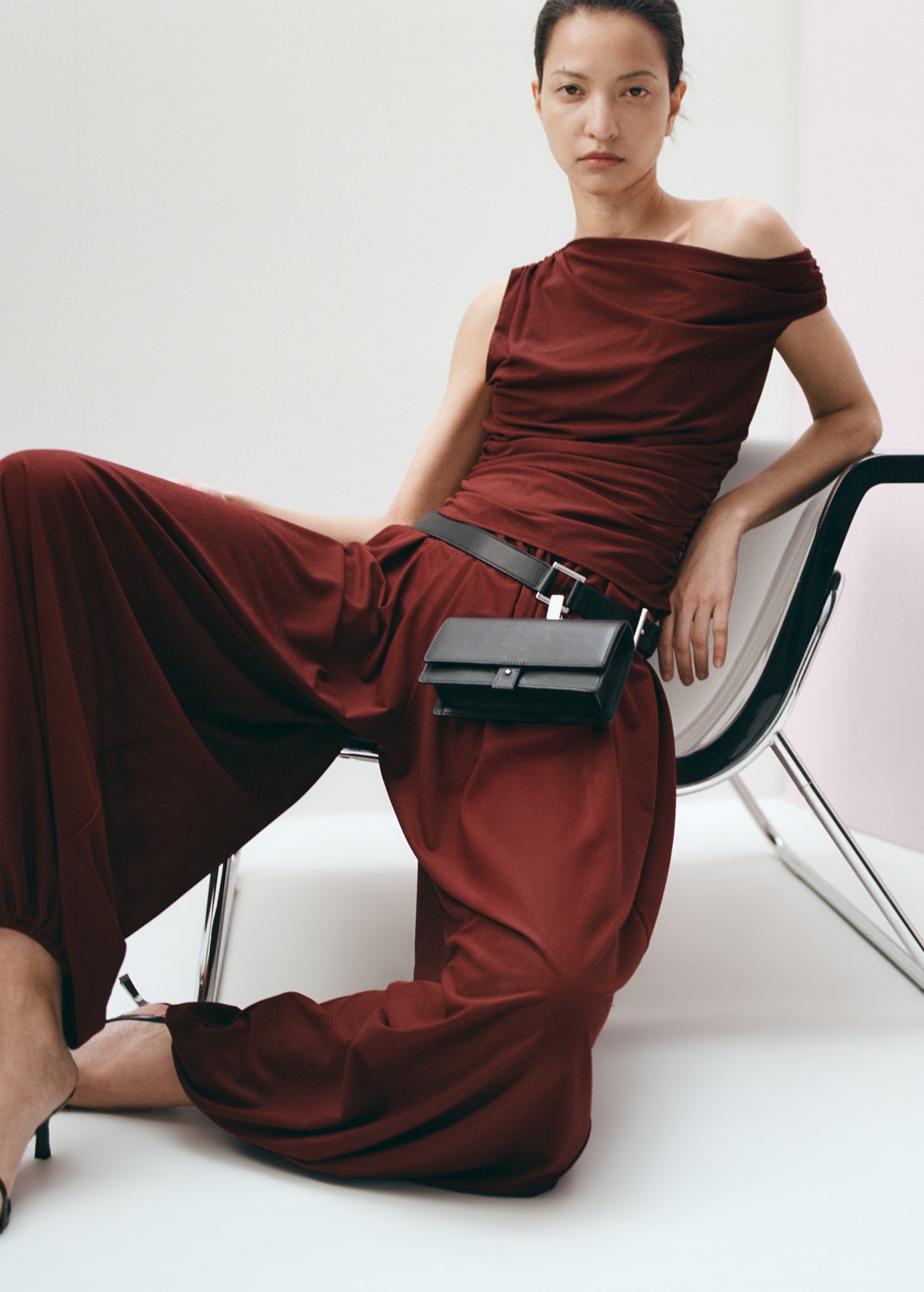 Pantalón balloon tiro medio - Detalle del artículo 4