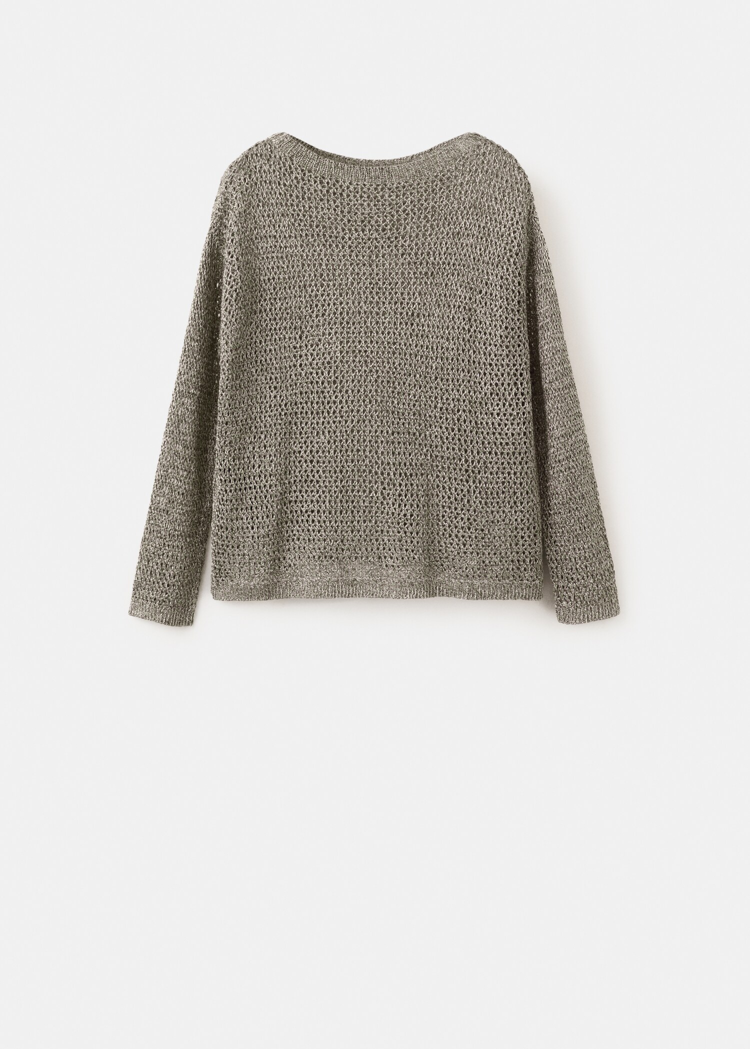 Lurex knitted sweater - Article without model