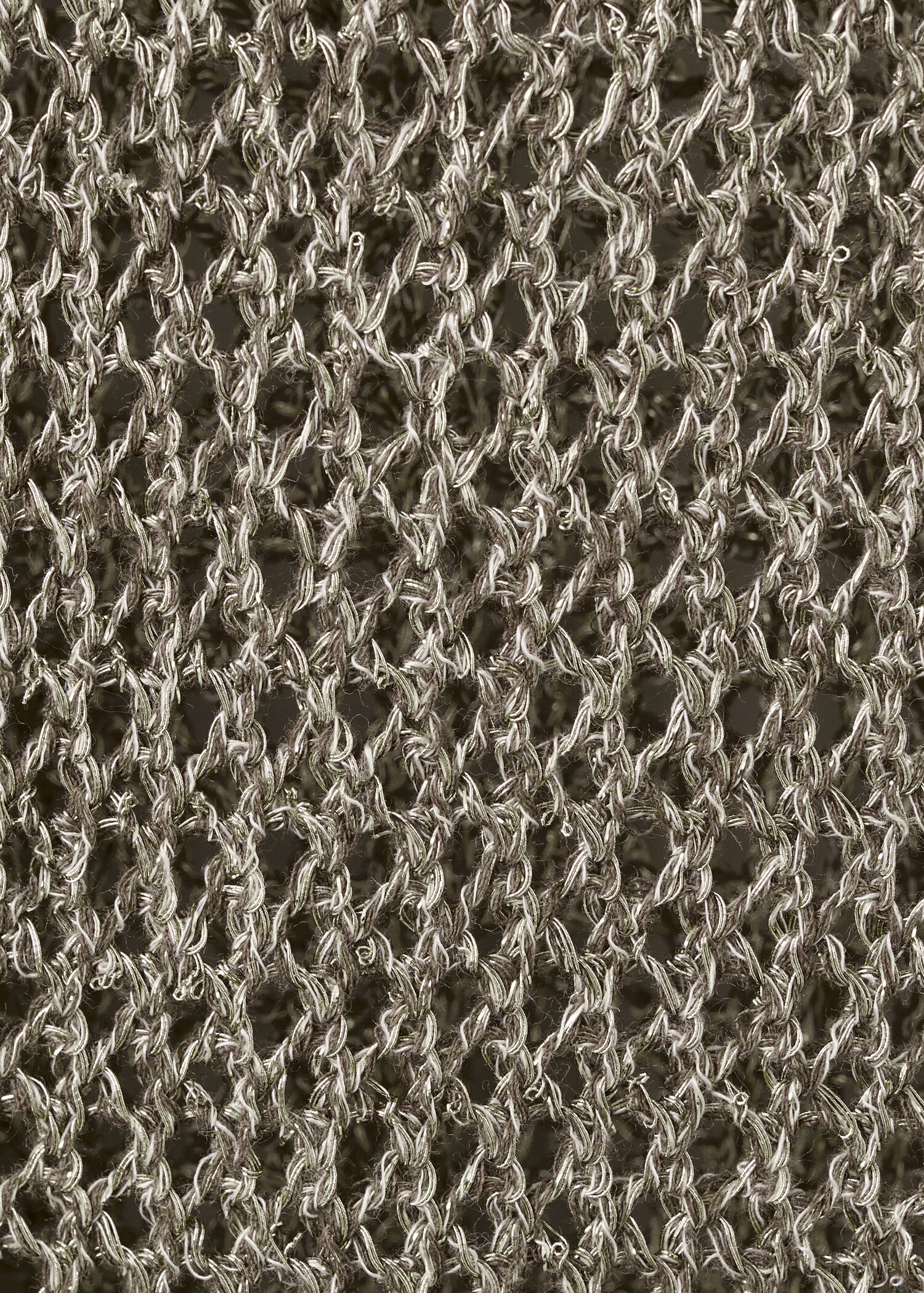 Lurex knitted sweater - Details of the article 0
