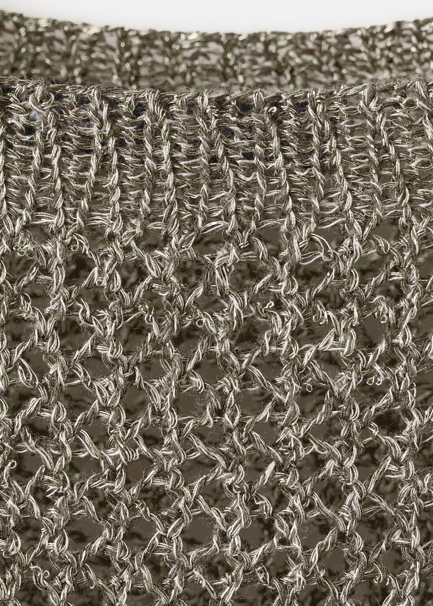 Lurex knitted sweater - Details of the article 8