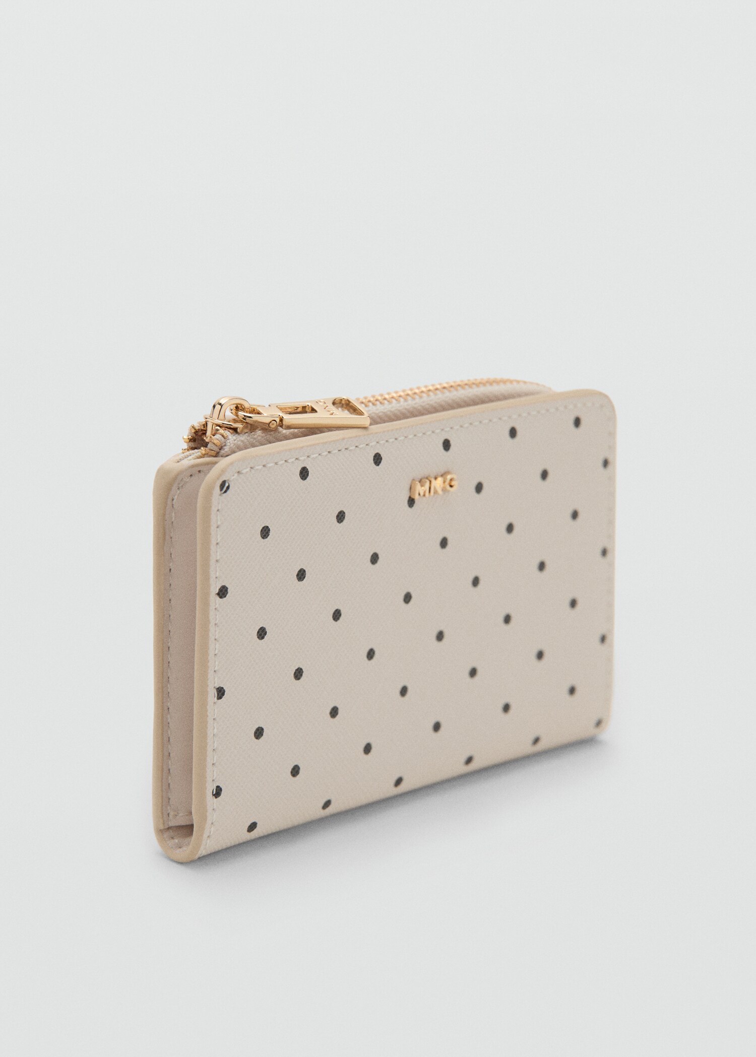 Polka dot wallet - Medium plane