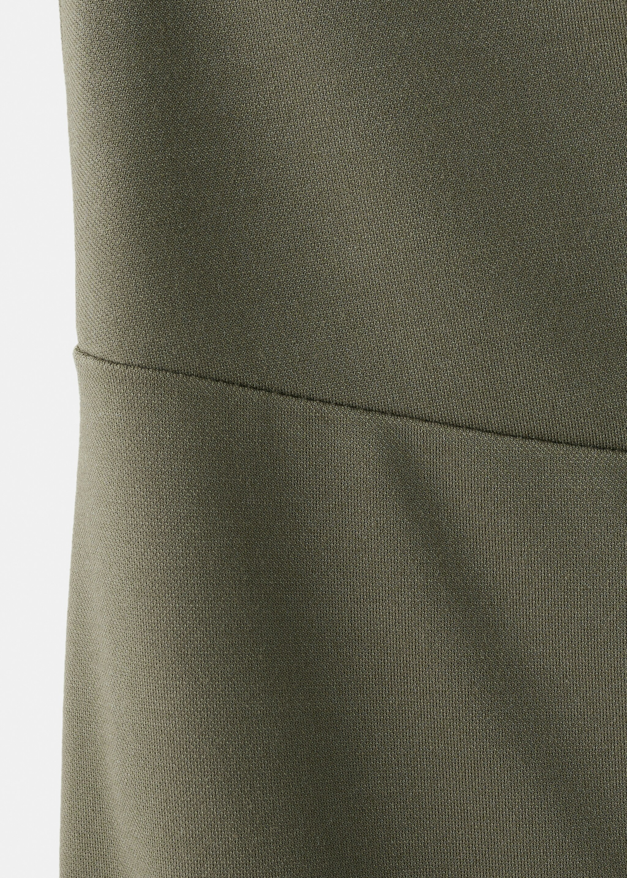 Straight maternity trousers - Details of the article 0, Khaki. Ref: 27095836-00.