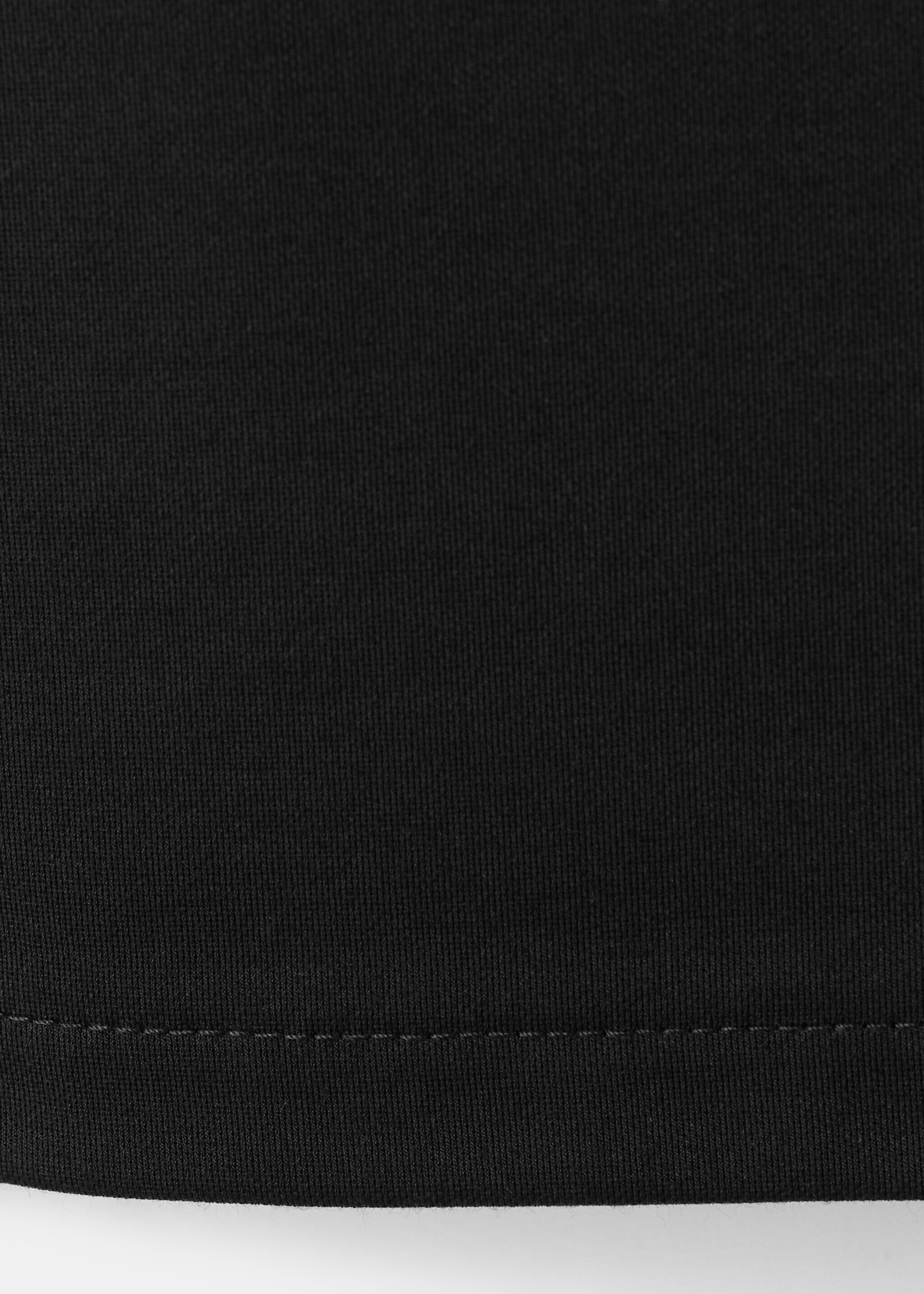 Straight maternity trousers - Details of the article 0, Black. Ref: 27095836-00.