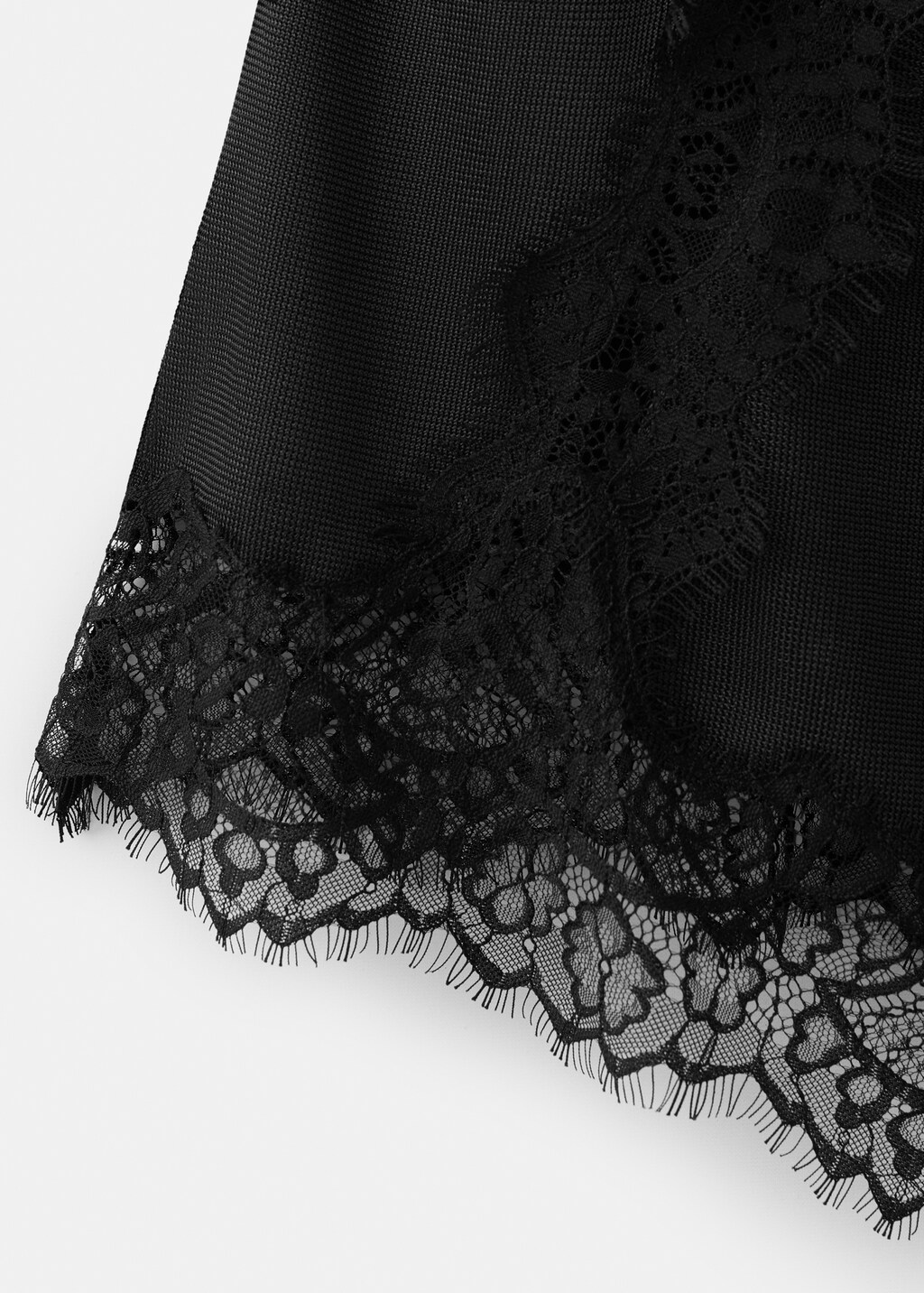 Asymmetrical lace lingerie top - image 5