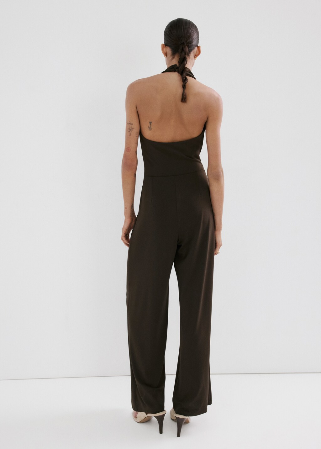 Bow wrap jumpsuit - image 5