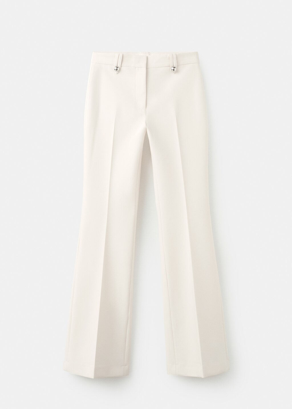 Low-rise pants with belt loops - image 2