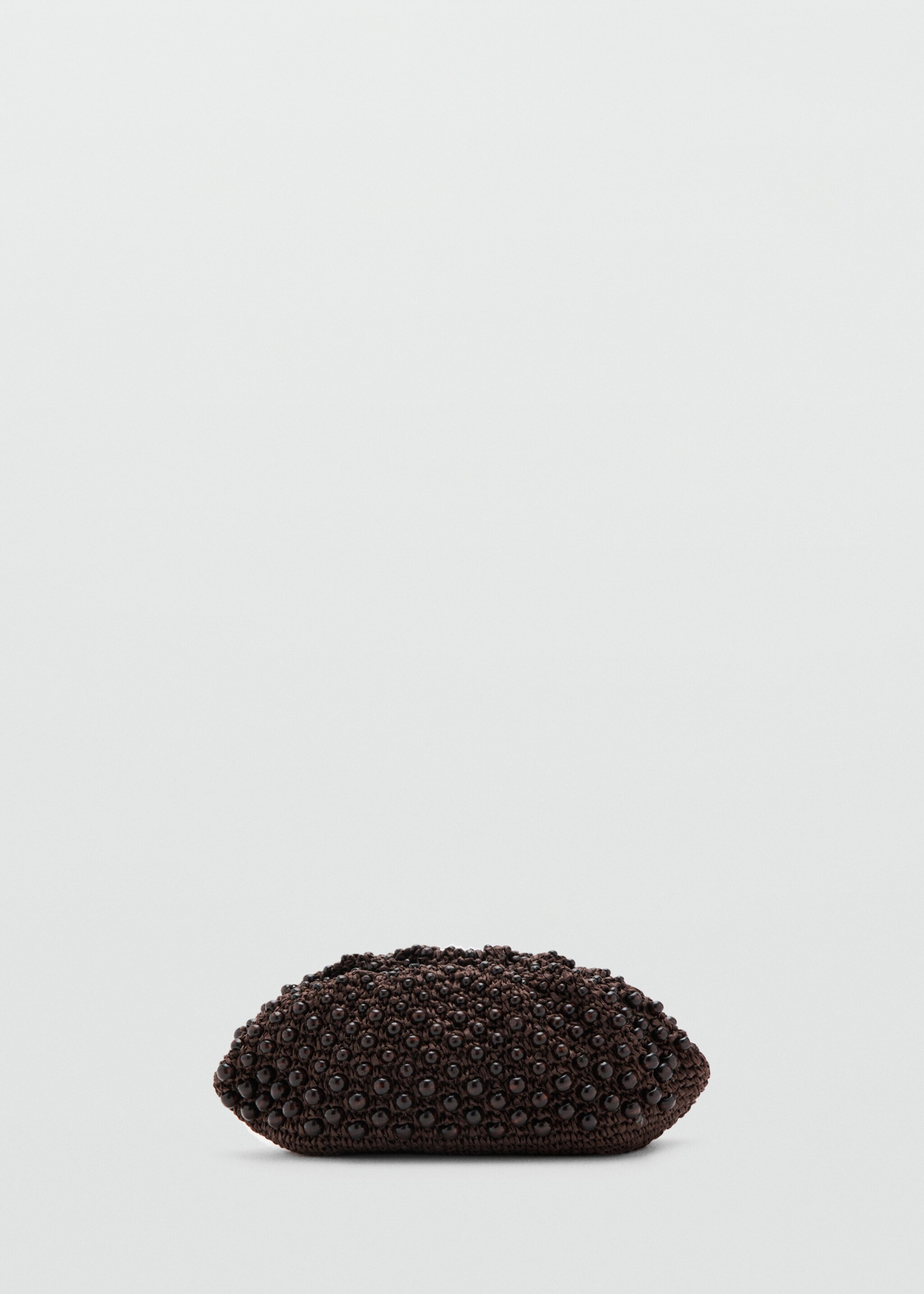 Bossa de mà fibra natural - Article sense model, Xocolata. Ref: 27095932-00.