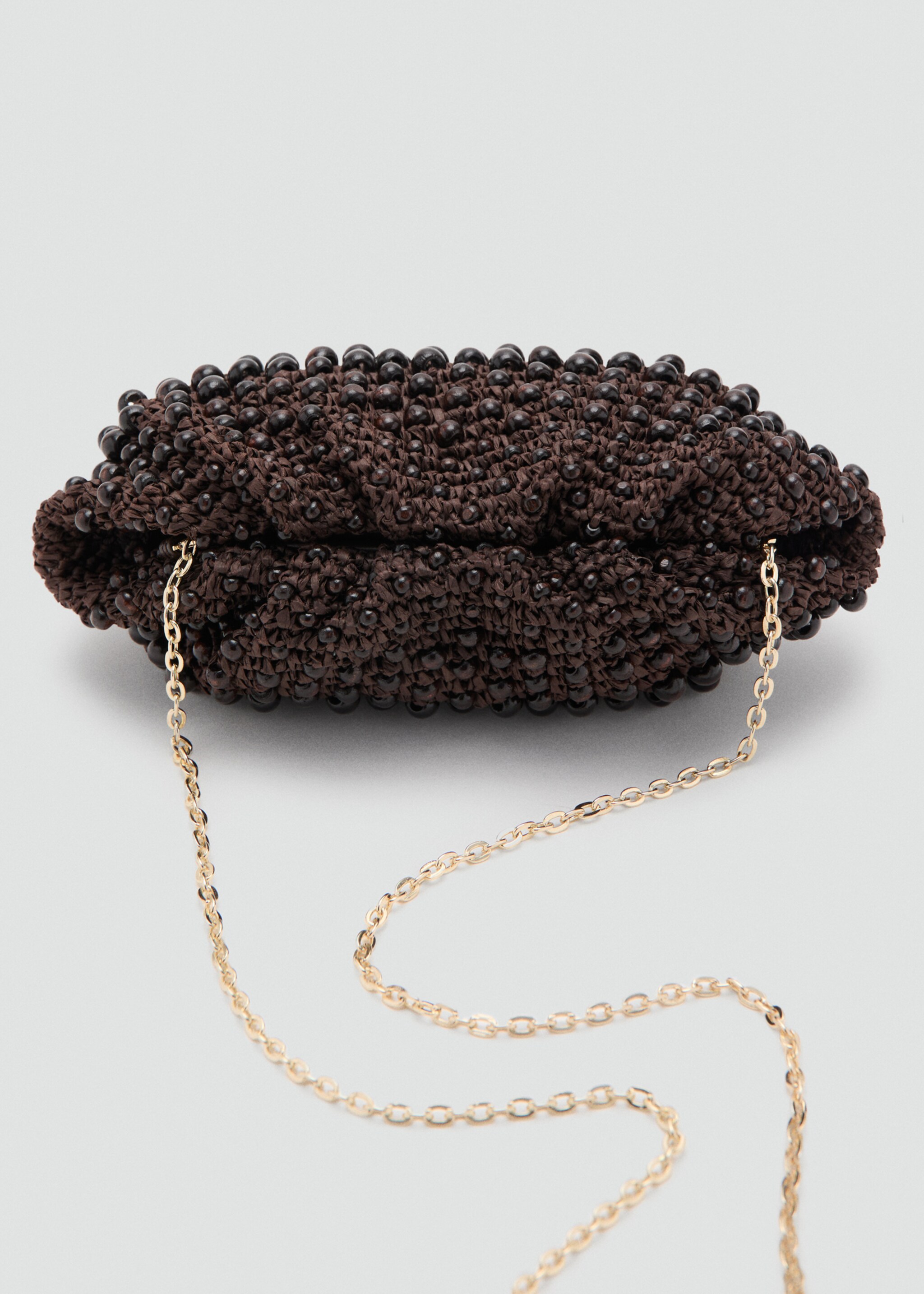 Bossa de mà fibra natural - Detall de l'article 3, Xocolata. Ref: 27095932-00.