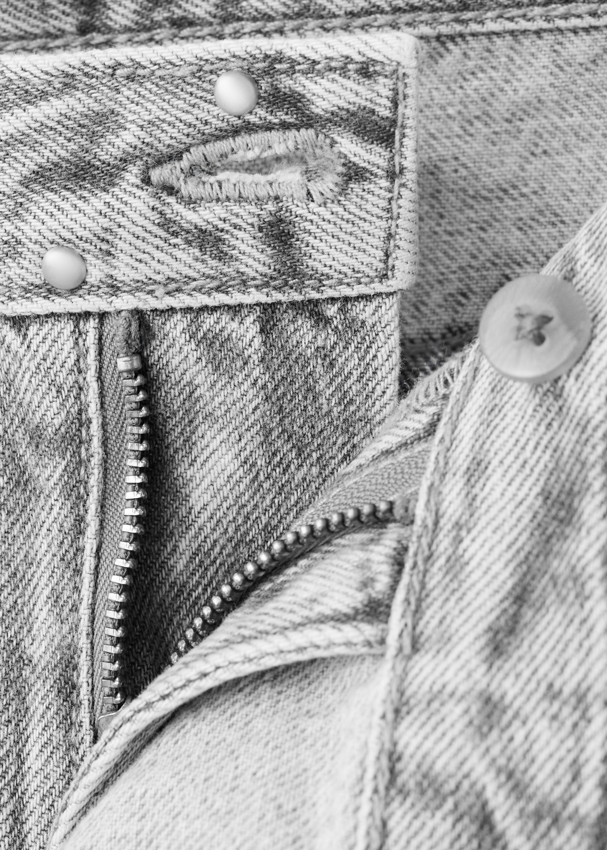 Wrapped skort - Details of the article 0, Denim Grey. Ref: 27095933-00.