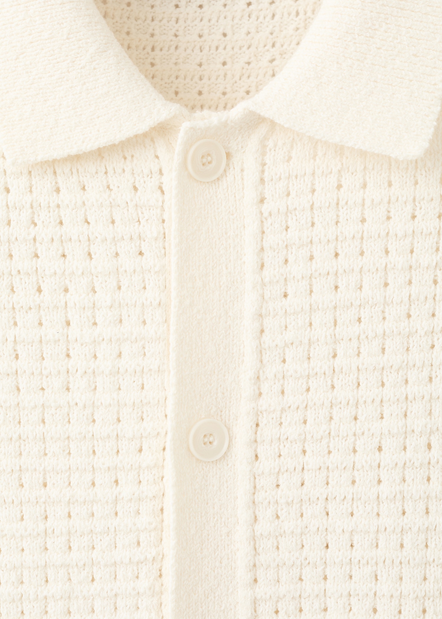 Openwork knitted shirt - Details of the article 8