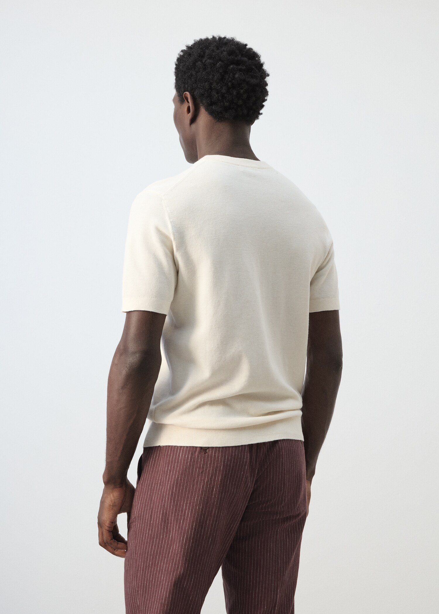 Samarreta punt fi cotó - Revers de l'article