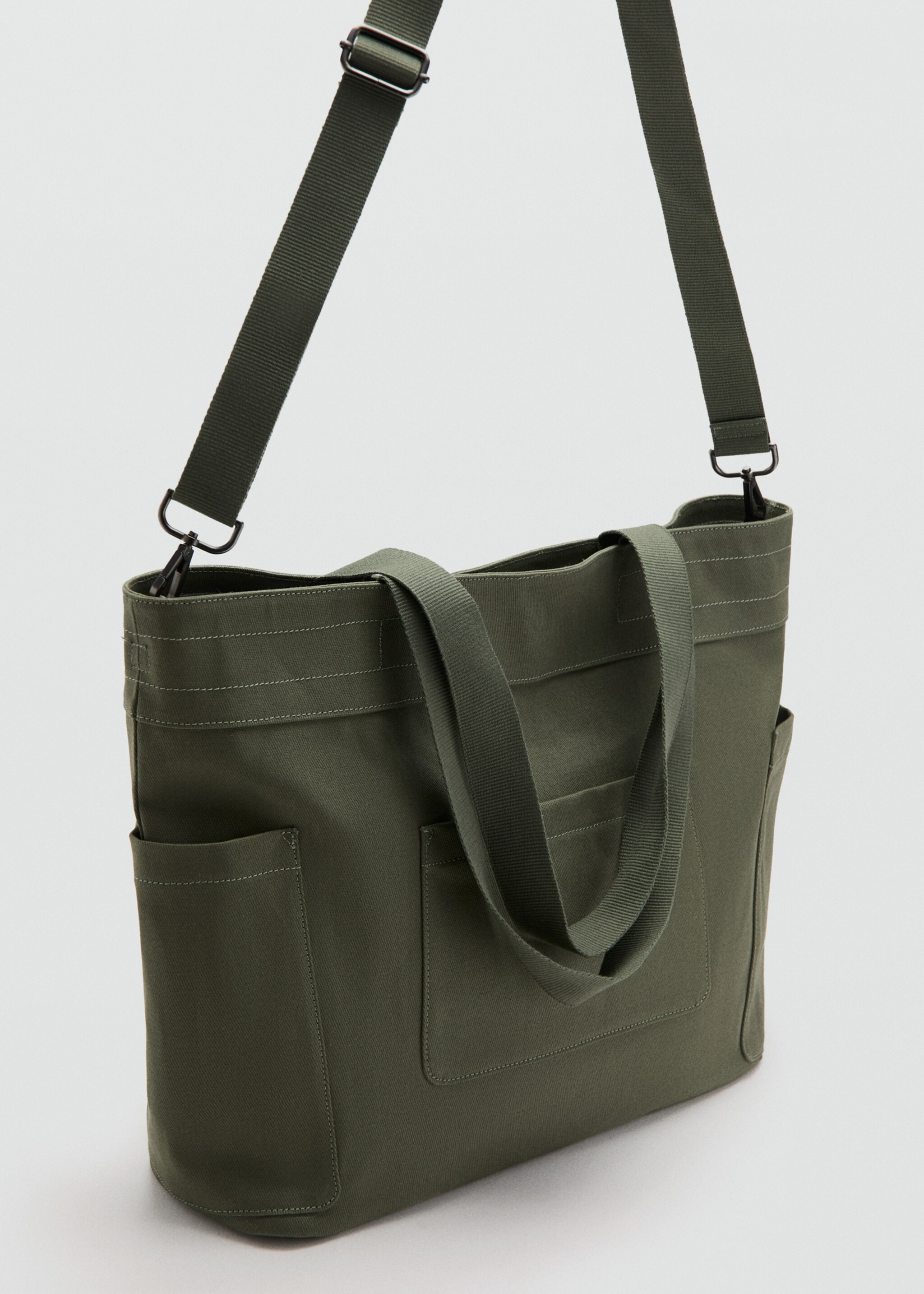 Tasche backtote - Mittlere Ansicht, Khaki. Ref: 27095940-00.