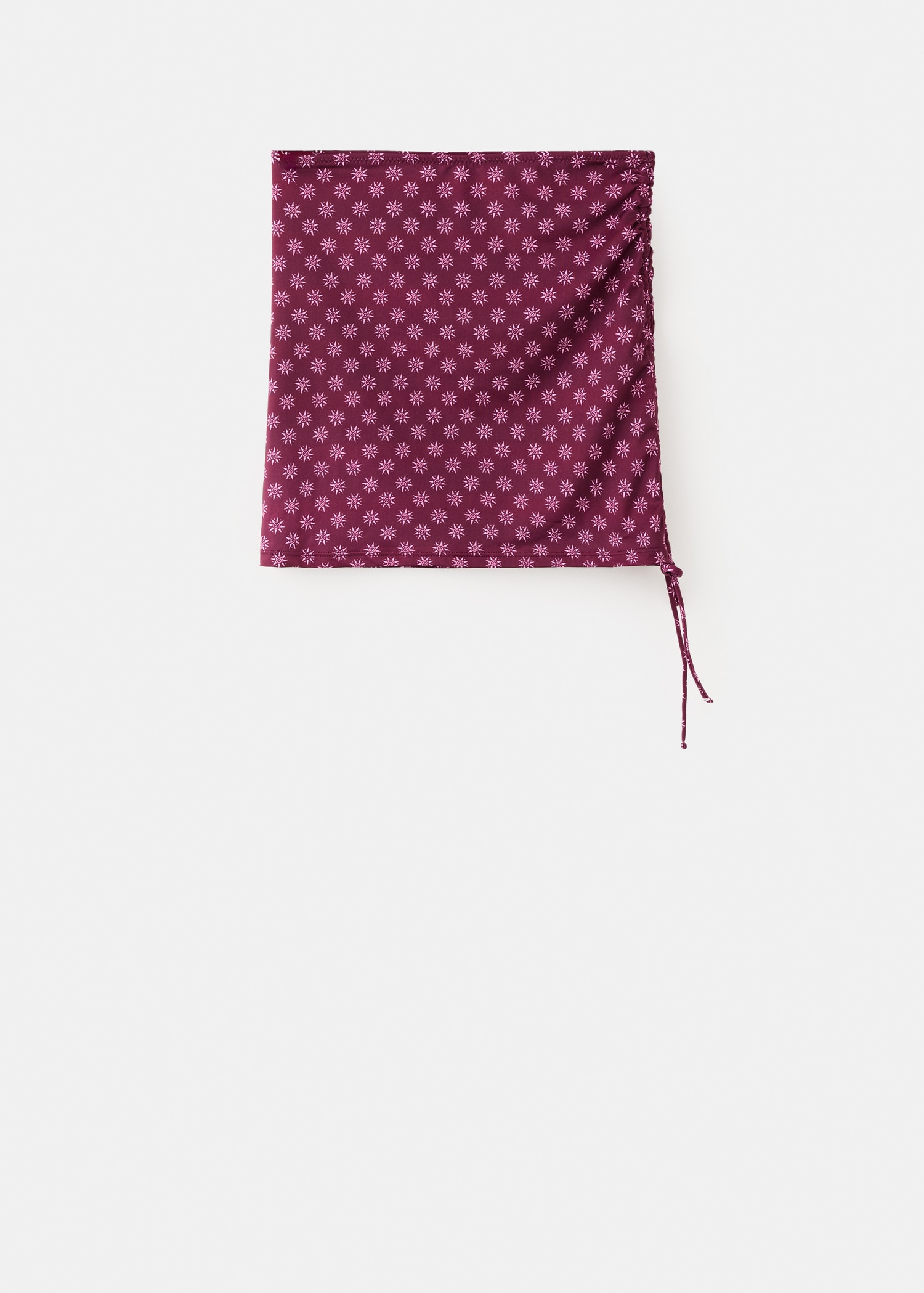 Jupe portefeuille imprimée - Article sans modèle