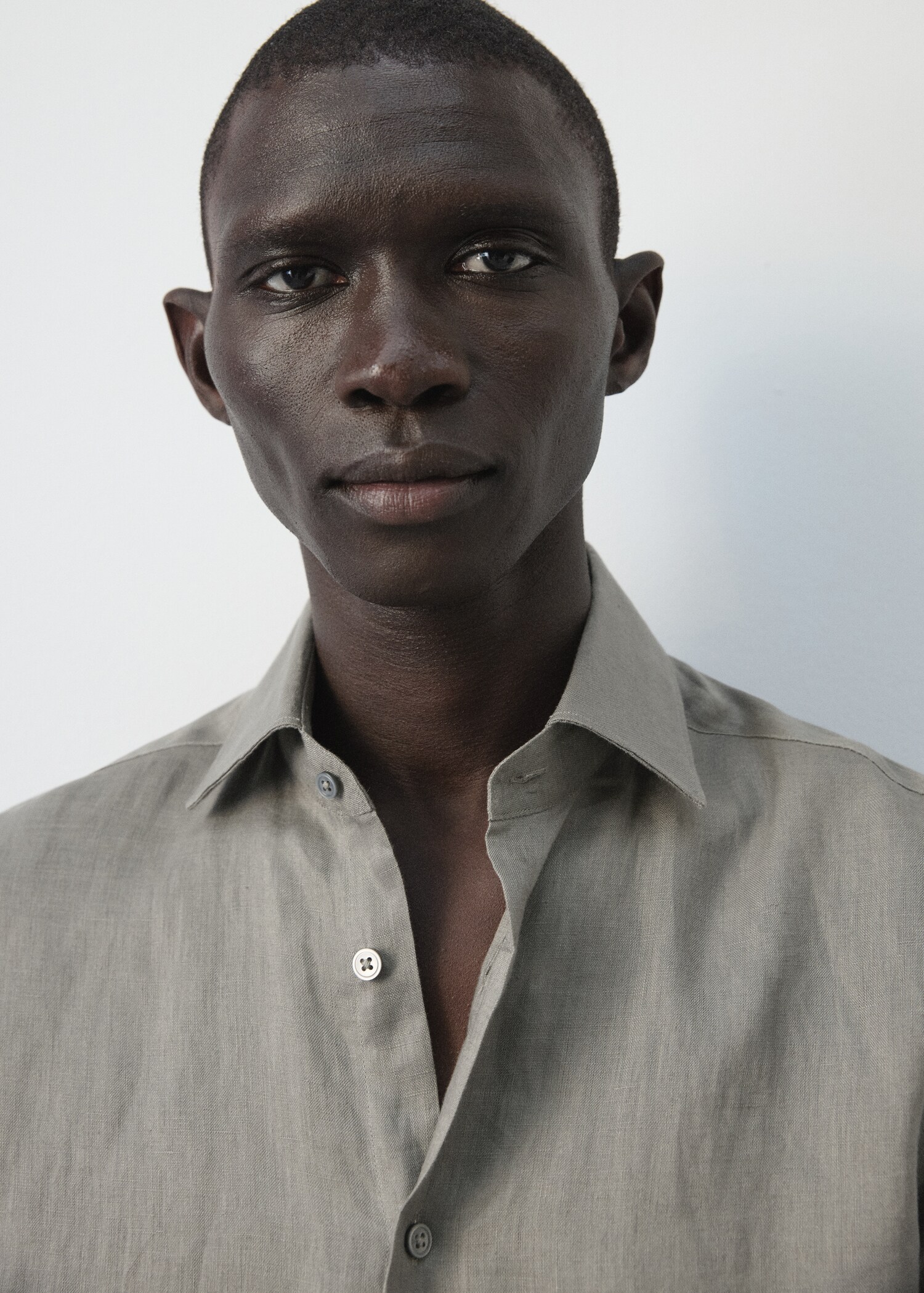 Chemise slim-fit 100 % lin - Détail de l'article 1