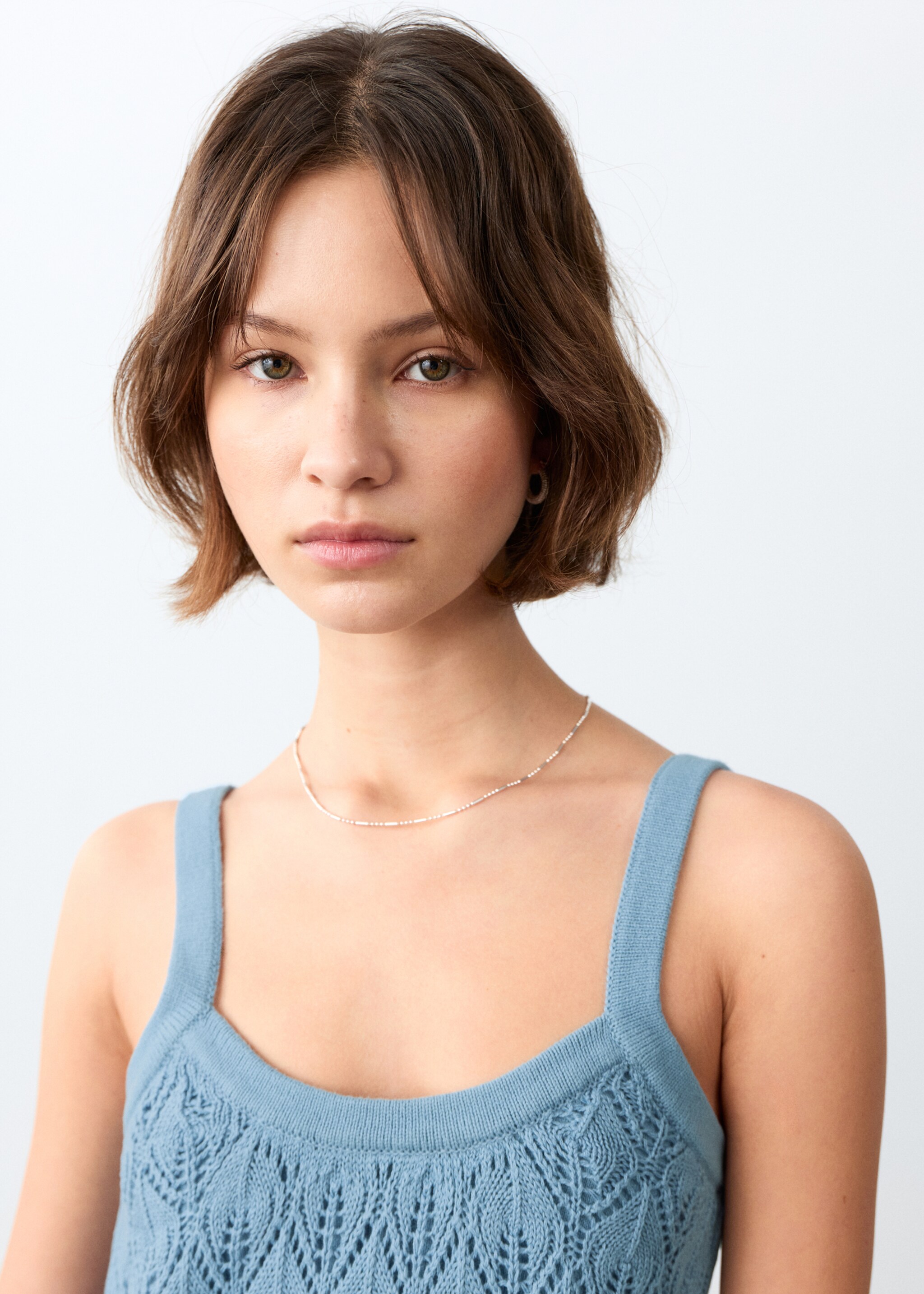 Top punto calado - Detalle del artículo 1, Azul. Ref: 27095949-00.