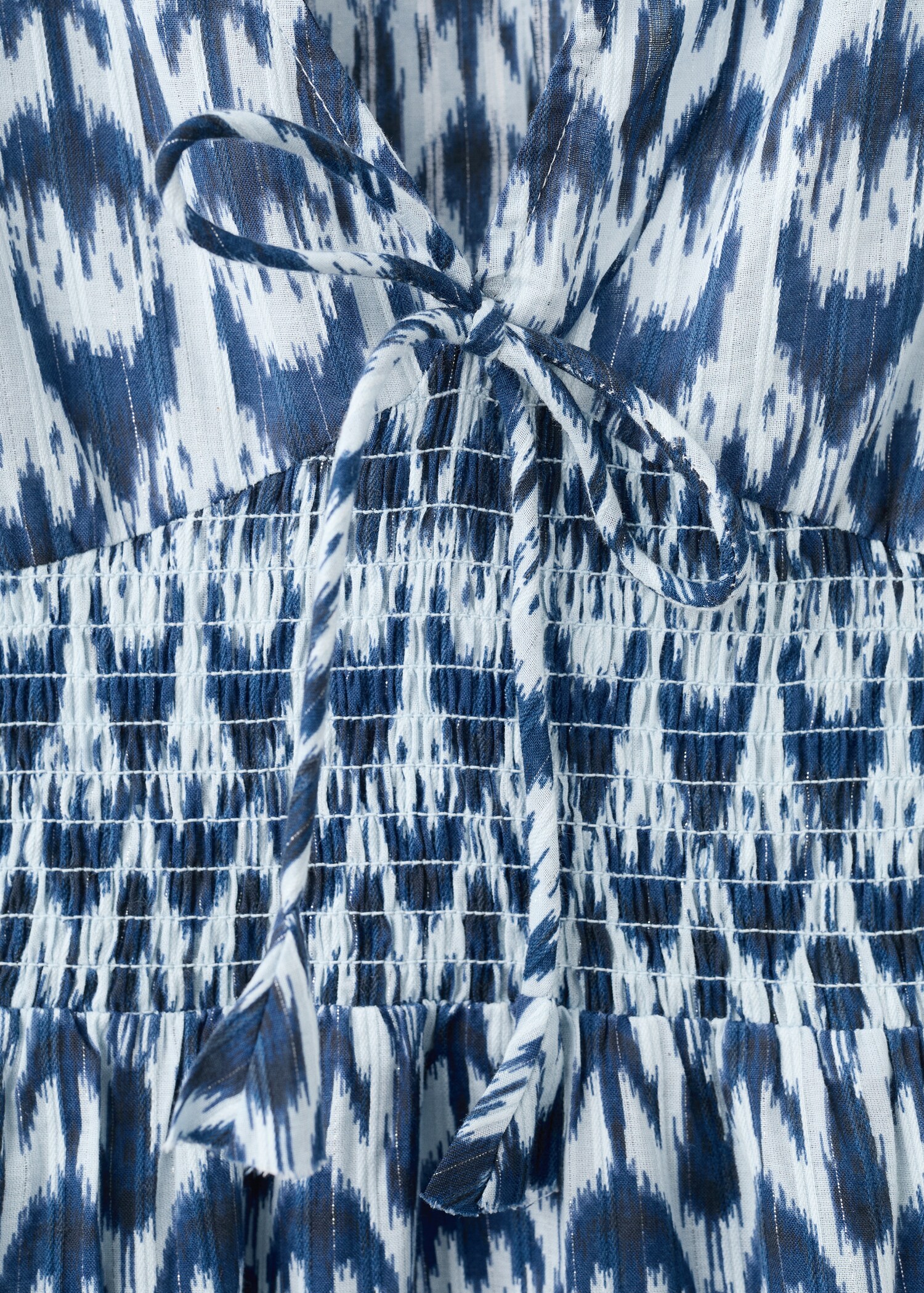 Short patterned dress - Details of the article 8