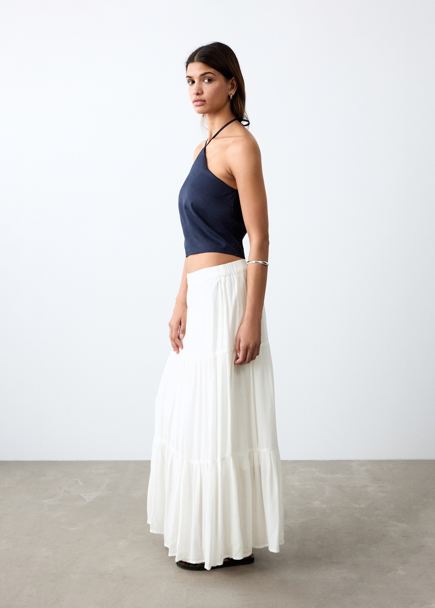 Flowy panel skirt - Medium plane