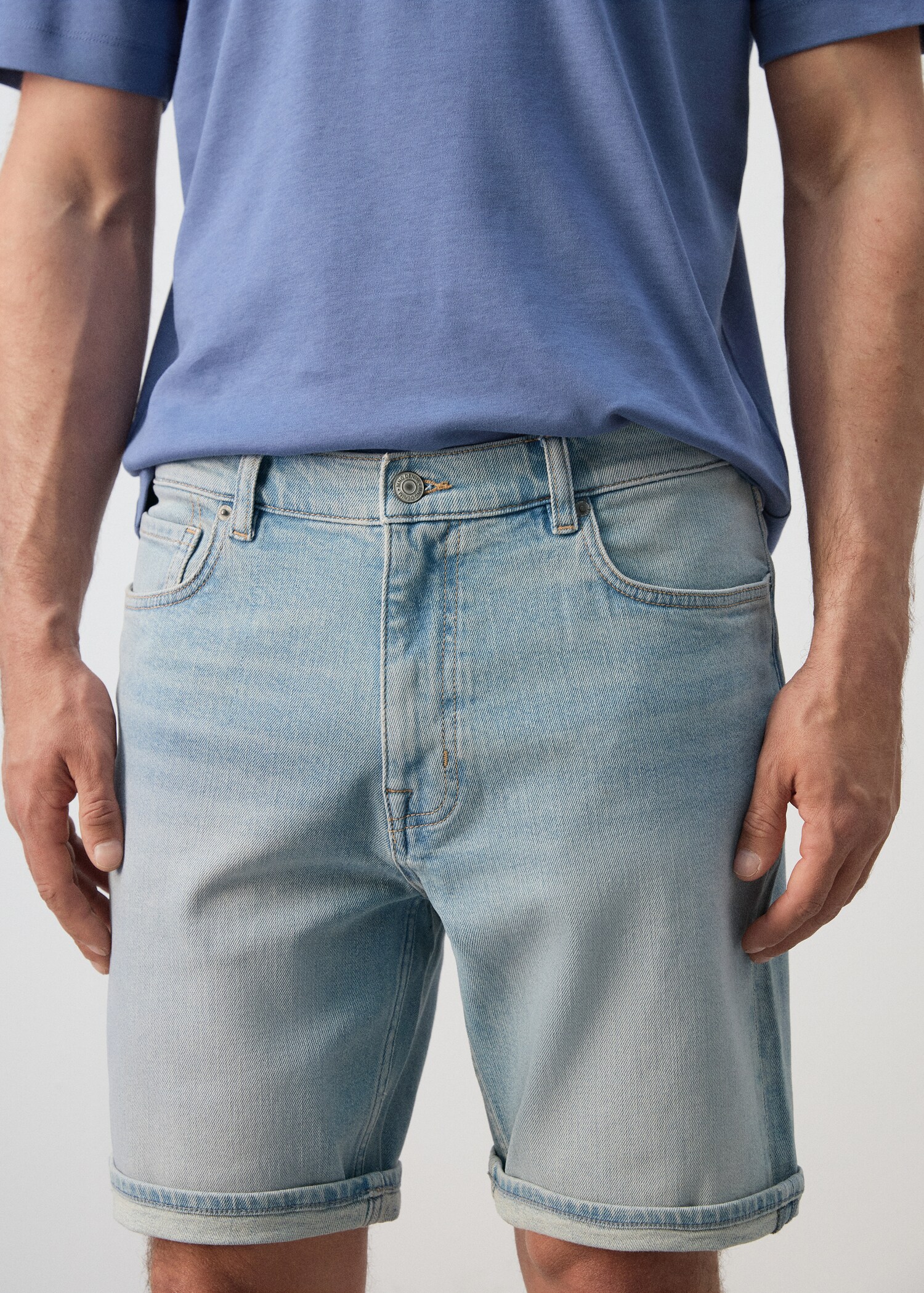 Bermuda en jean slim fit - Détail de l'article 1