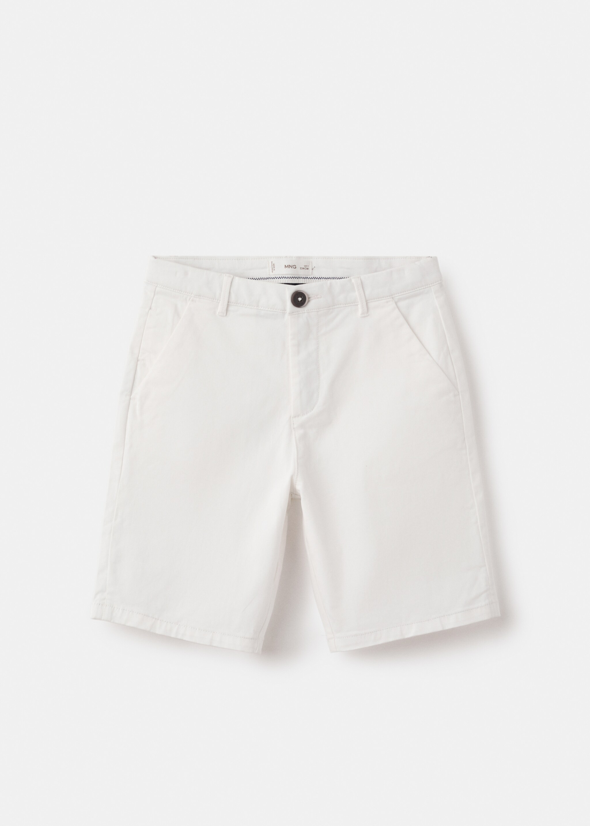Cotton Bermuda shorts - Article without model, White. Ref: 27095961-00.