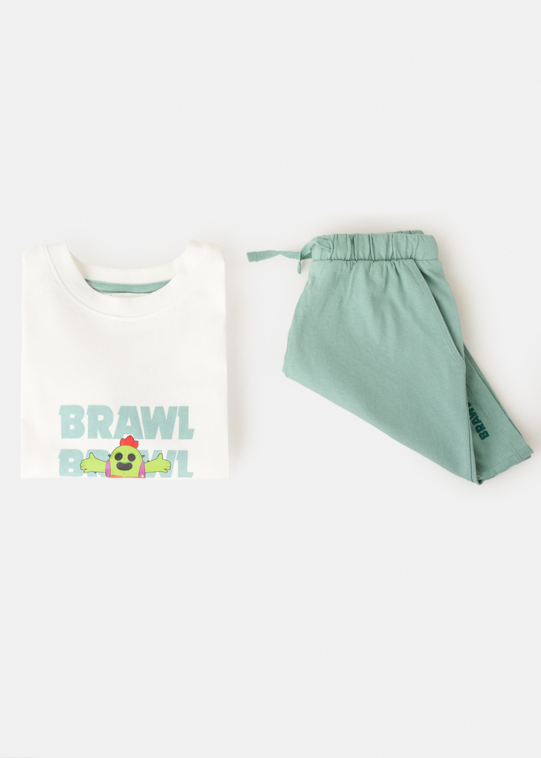 Pijama corto Brawl Stars - Detalle del artículo 8, Verde agua. Ref: 27095963-00.