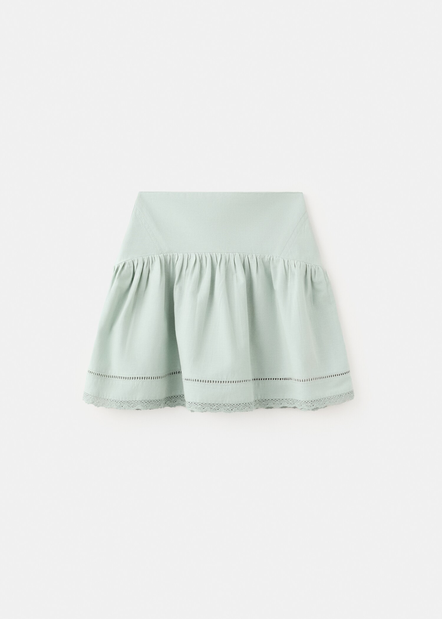 Short cotton skirt - Article without model