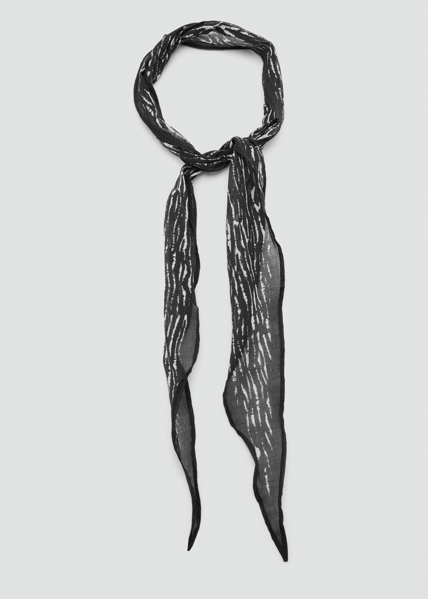 Foulard imprimé zèbre - Détail de l'article 1