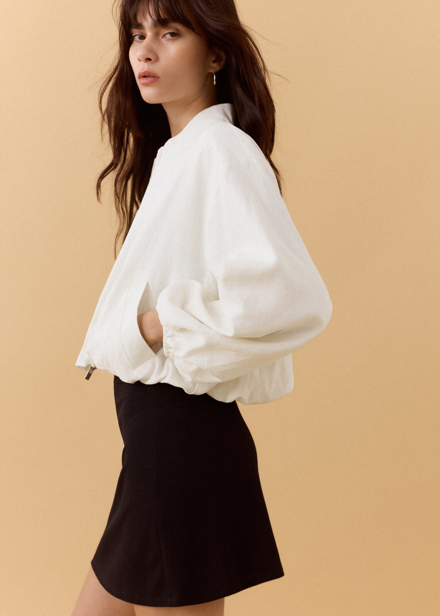 Veste bomber lin - Détail de l'article 4