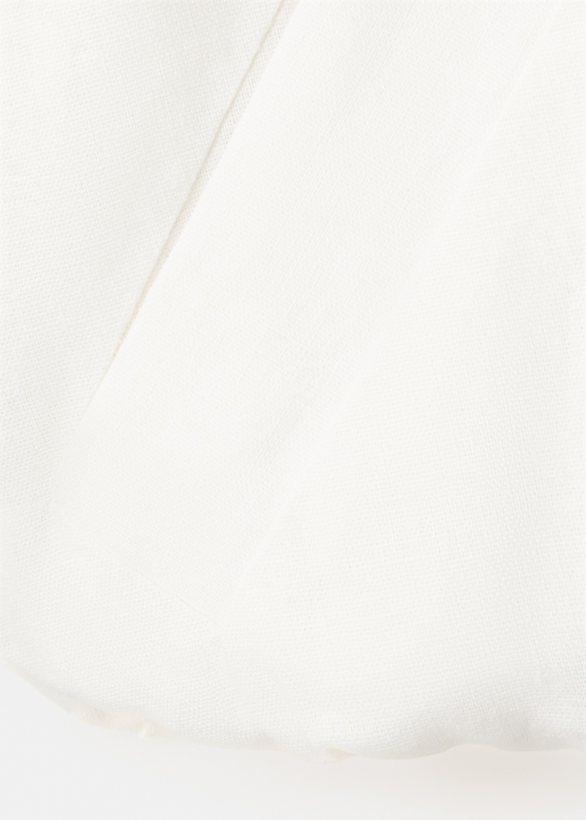 Linen bomber jacket - Details of the article 8, Off White. Ref: 27095971-00.