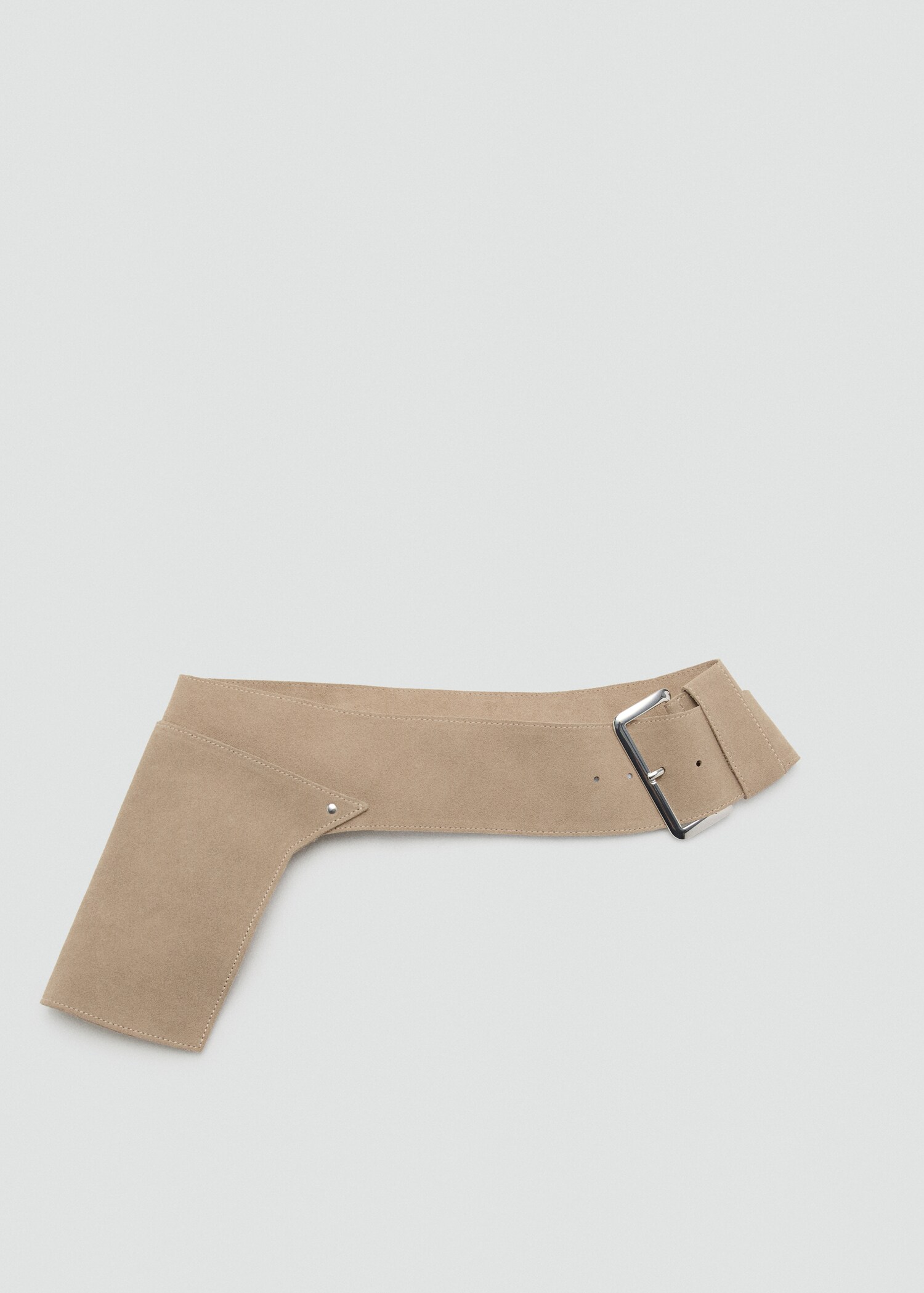 Suede leather belt - Article without model