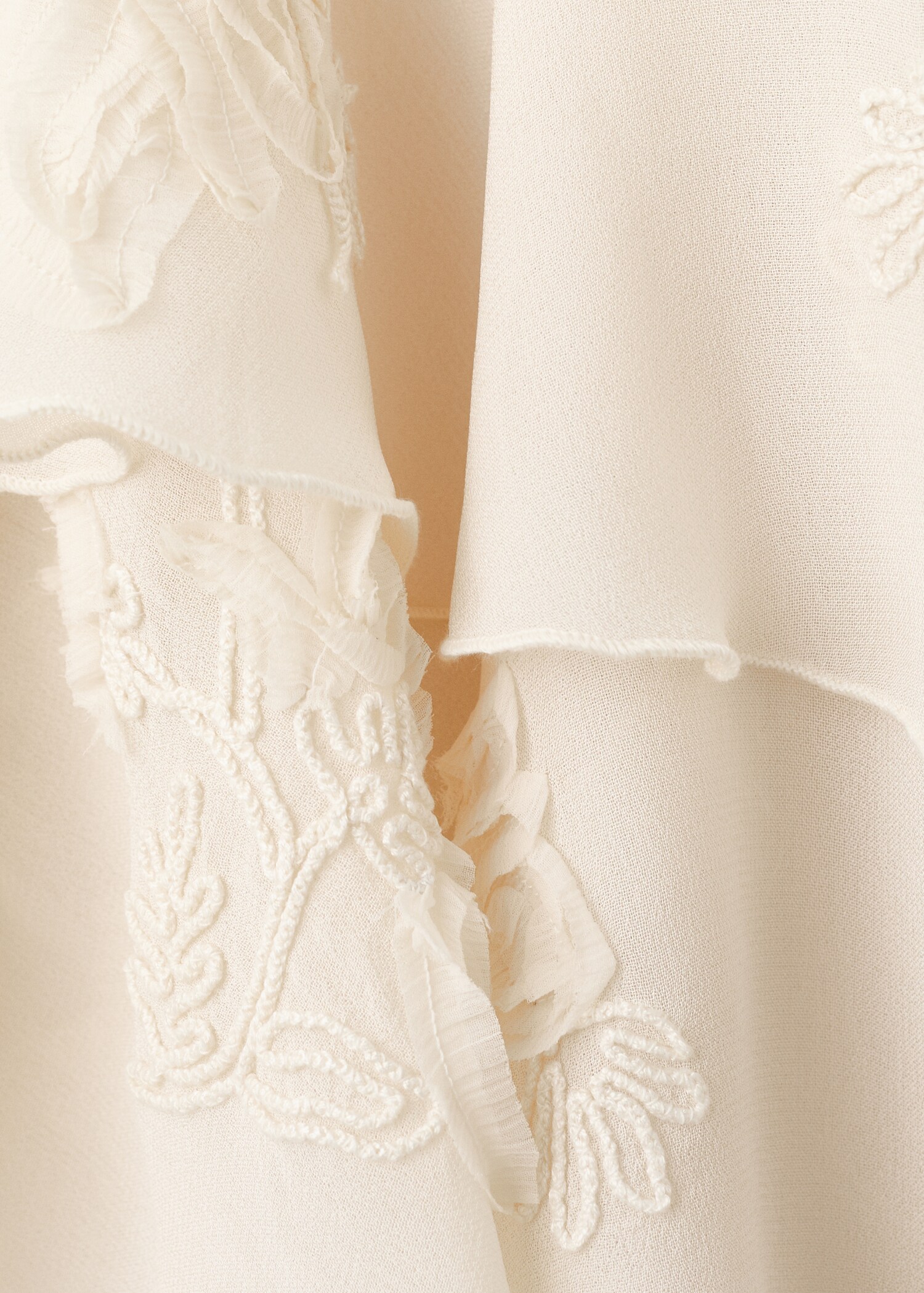 Rüschenbluse mit Schleifenkragen - Detail des Artikels 0